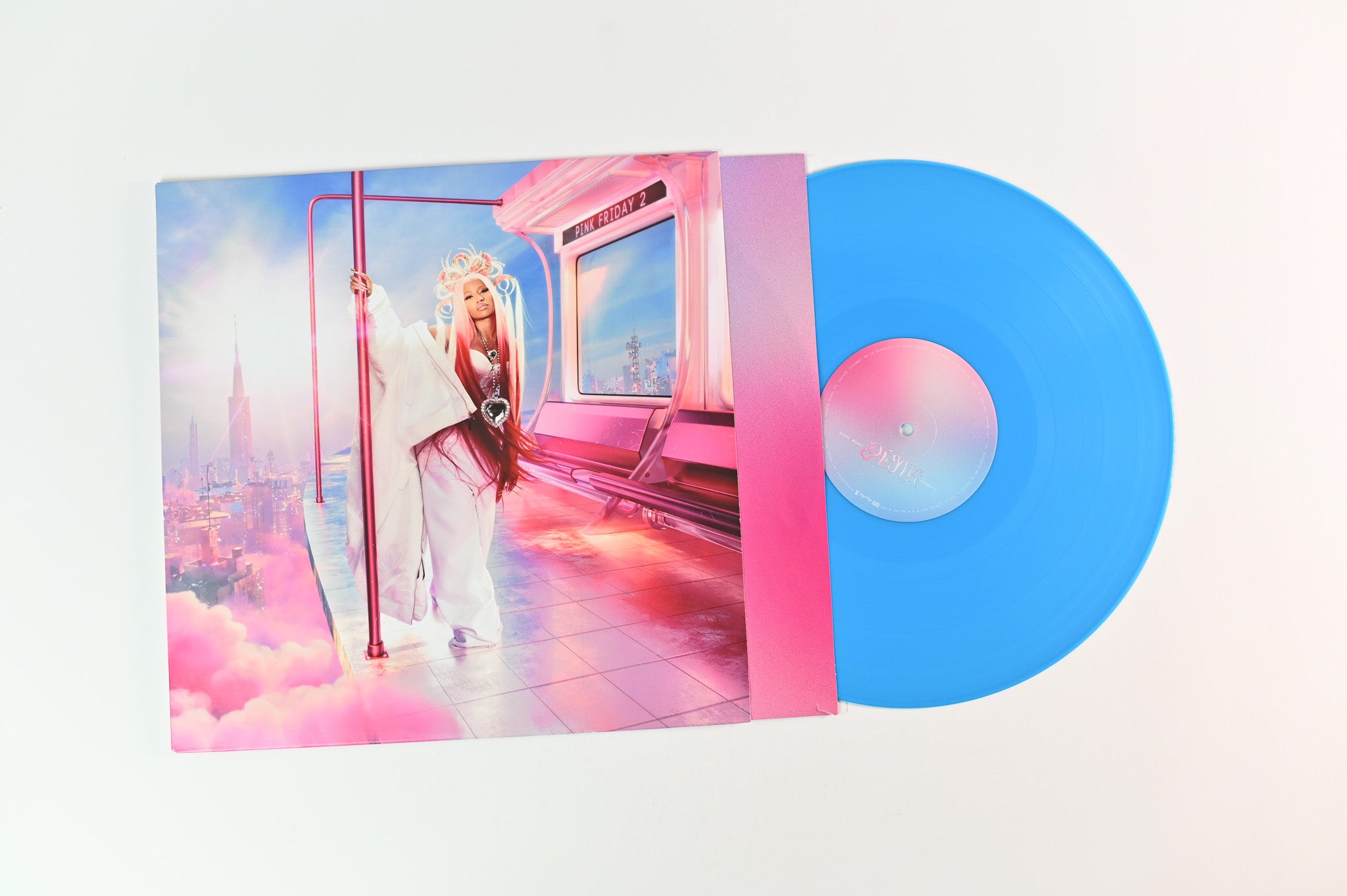 Nicki Minaj - Pink Friday 2 on Republic Records - Blue Vinyl