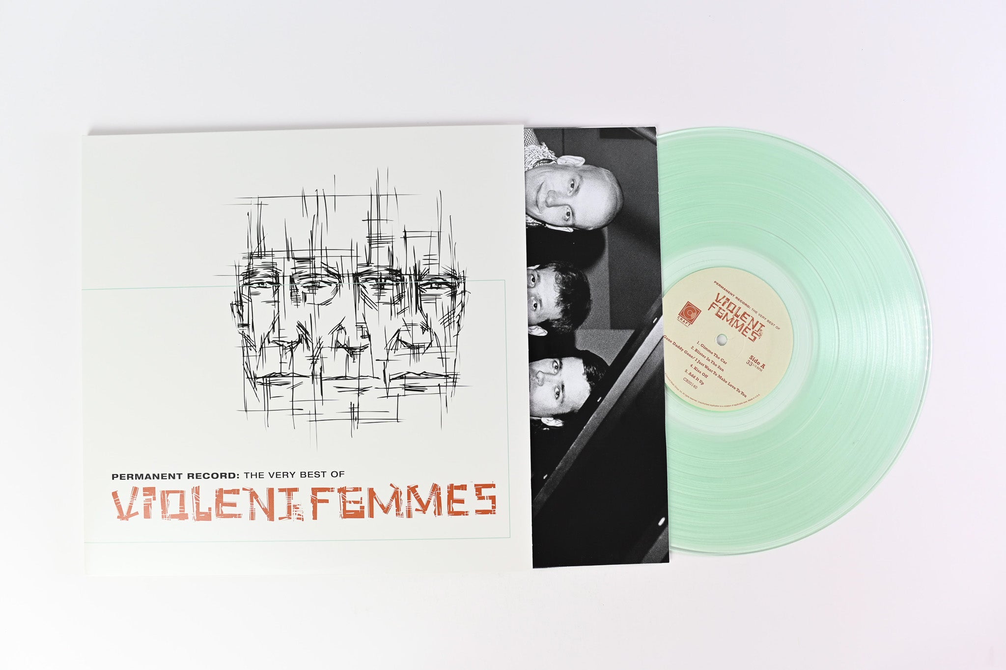 Violent Femmes - Permanent Record: The Very Best Of Violent Femmes on Craft RSD BF 2018 Coke Bottle Clear Reissue