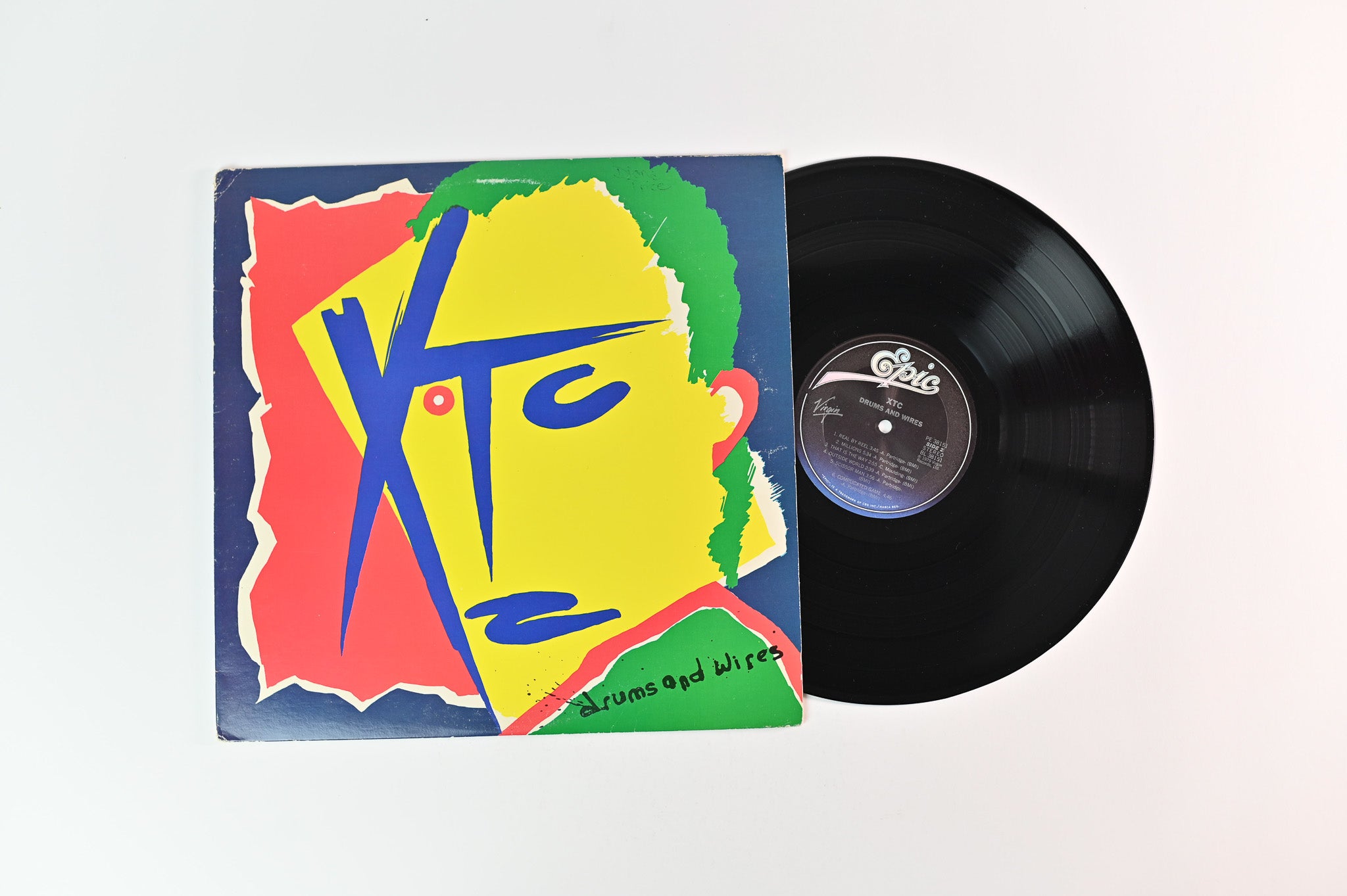 XTC - Drums And Wires on Epic / Virgin