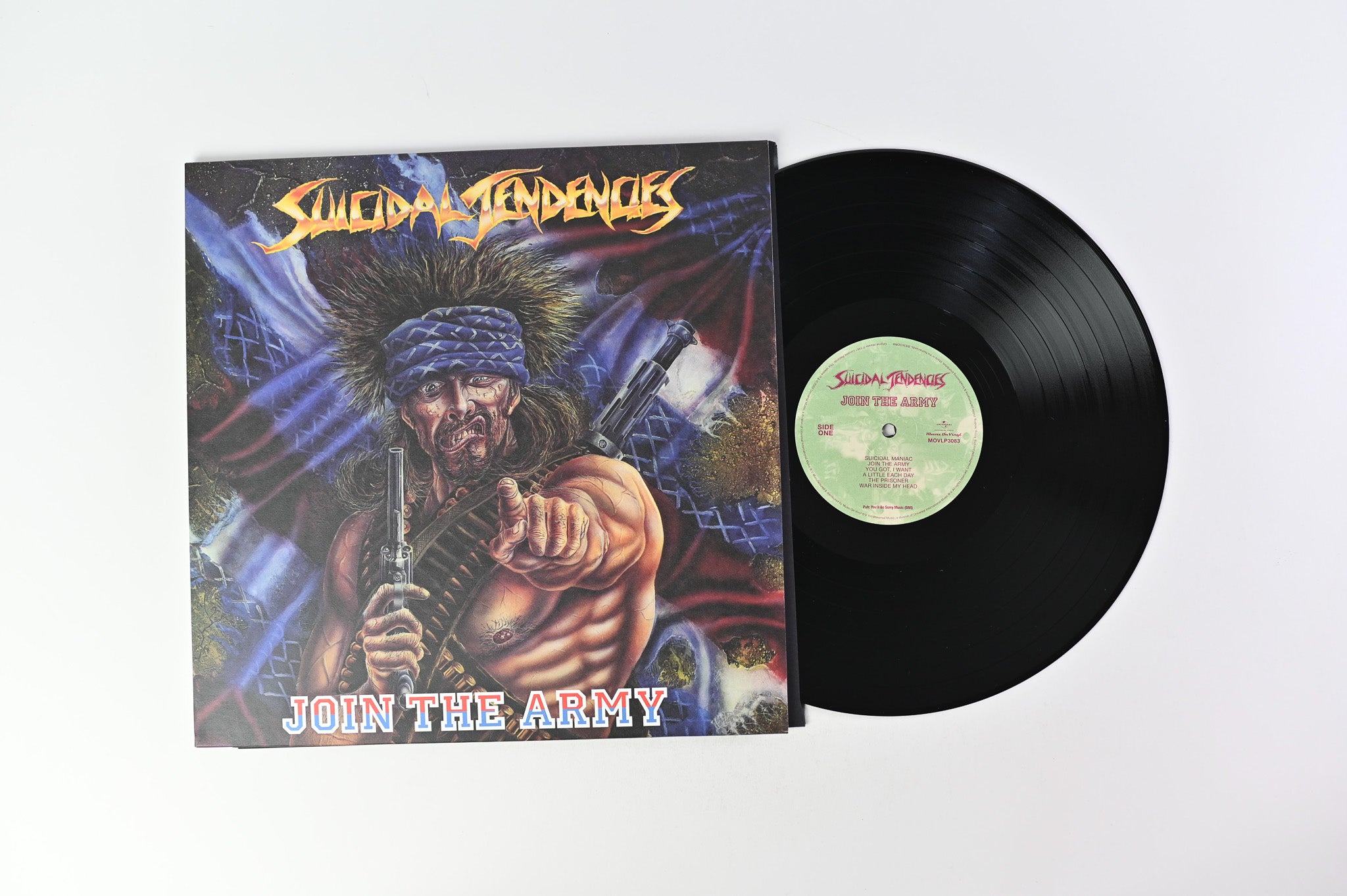 Suicidal Tendencies - Join The Army Music On Vinyl Reissue