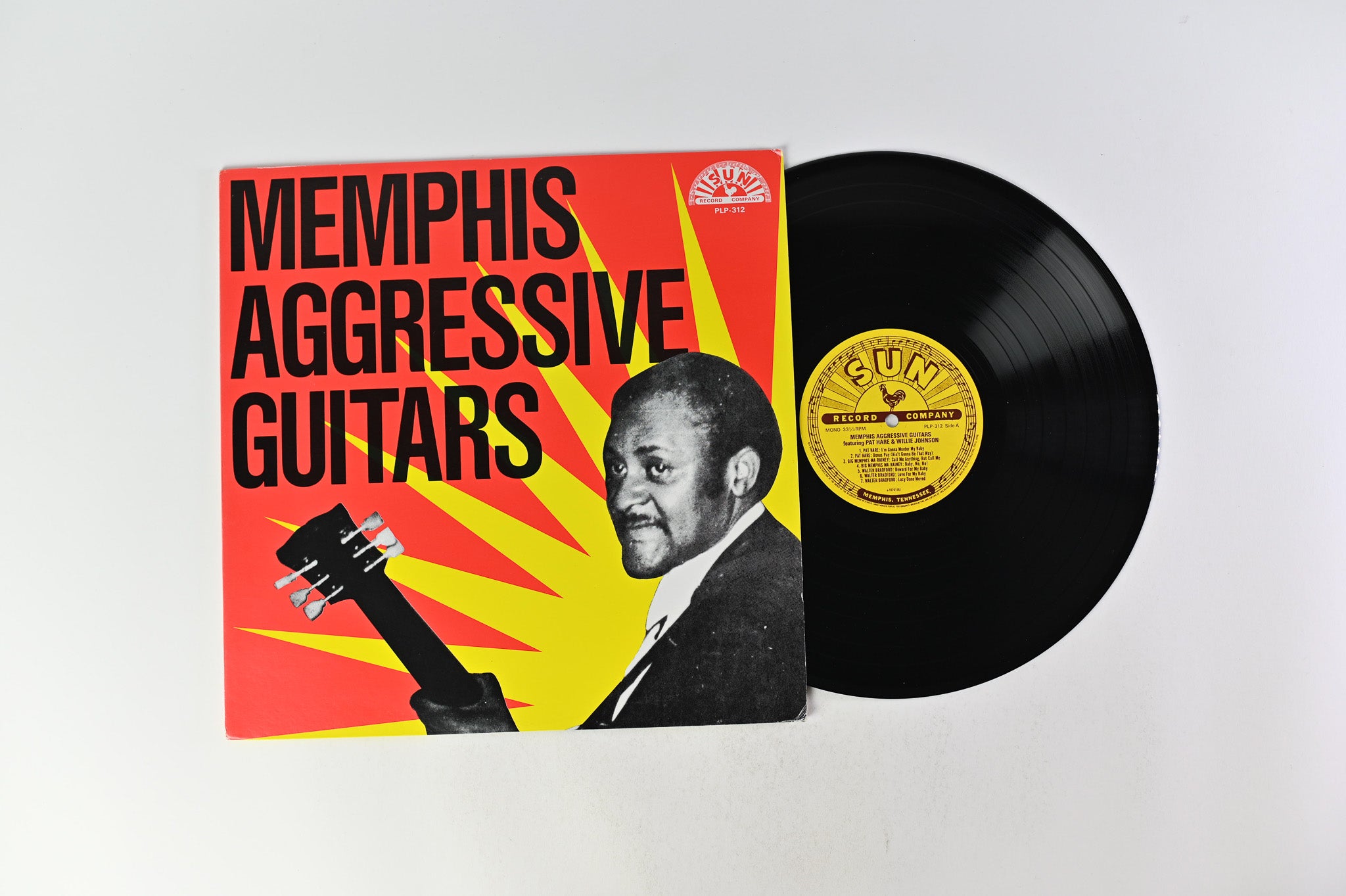 Various - Memphis Aggressive Guitars Vol.1 on Sun / P-Vine Records - Japanese Pressing