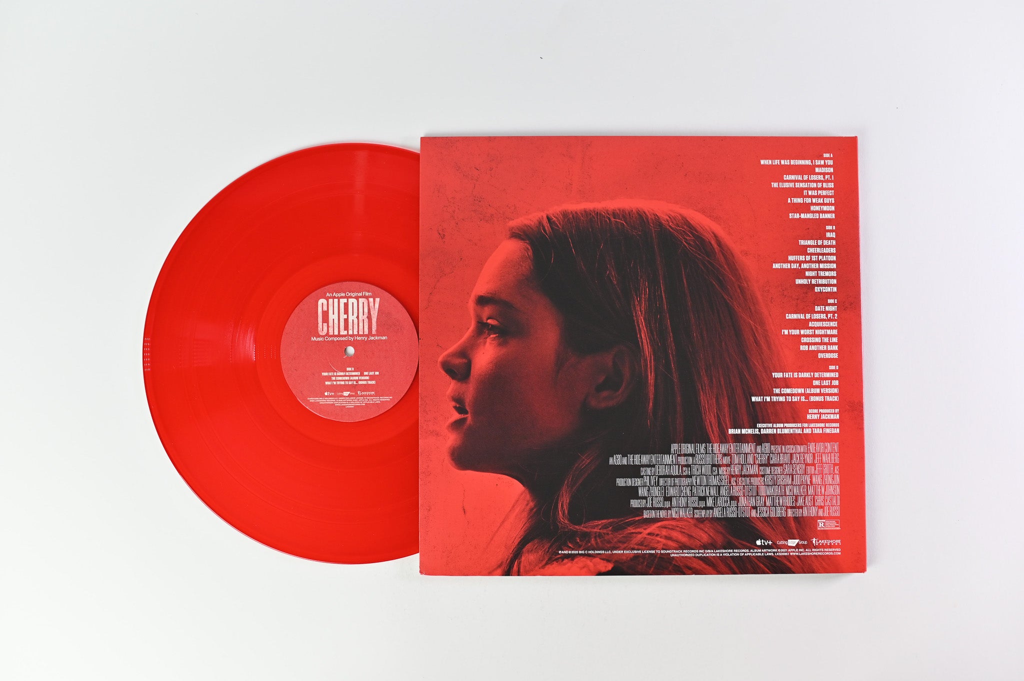 Henry Jackman - Cherry (An Apple Original Film) on Lakeshore Ltd Red Translucent