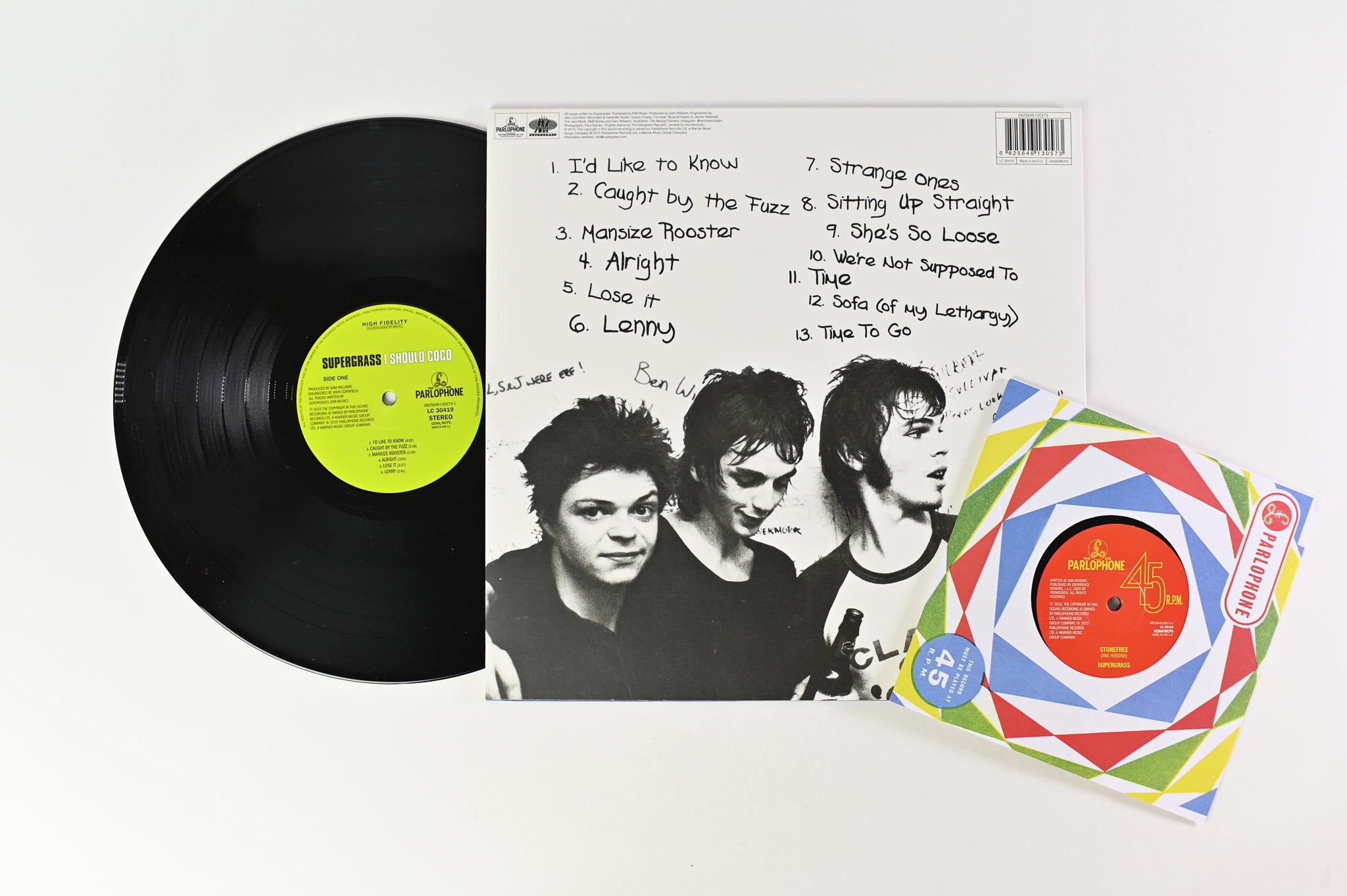 Supergrass - I Should Coco on Parlophone Ltd Edition Reissue With 7"