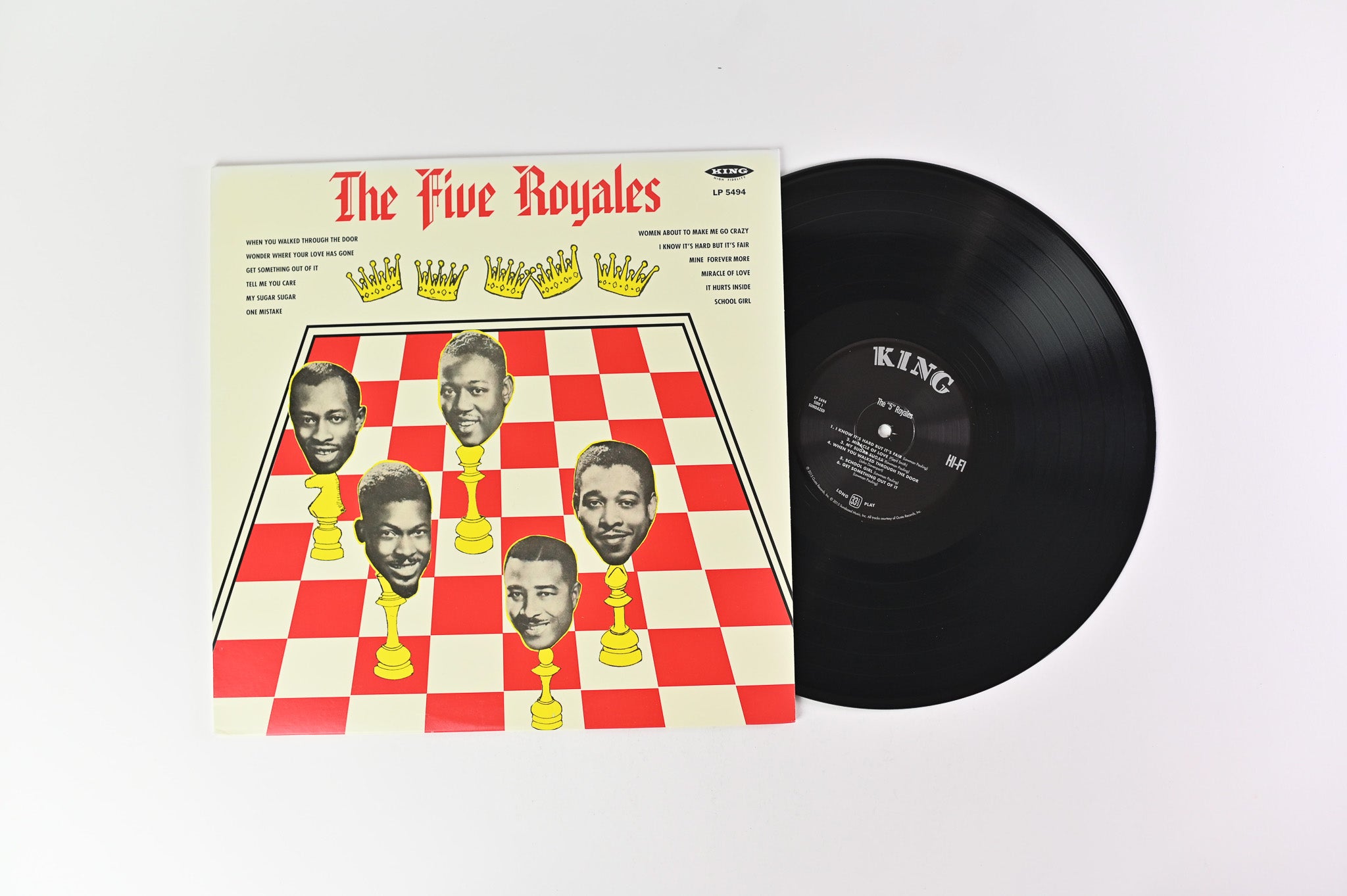 The 5 Royales - The "5" Royales on King Sundazed Reissue