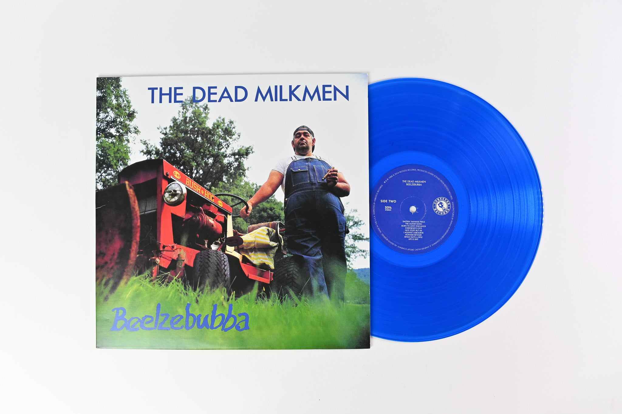 The Dead Milkmen - Beelzebubba on Asbestos RSD 2015 Blue Transparent Reissue