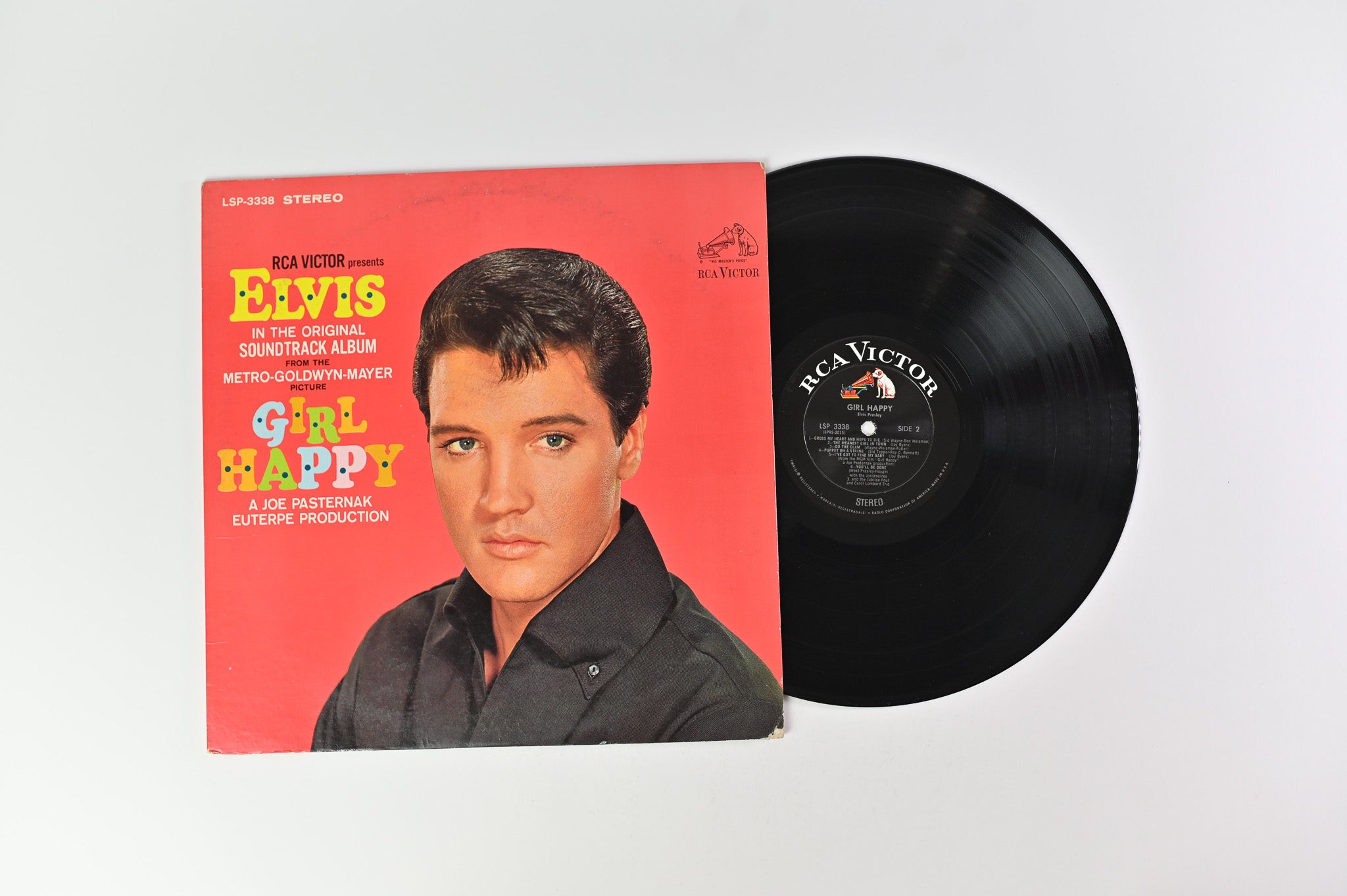 Elvis Presley - Girl Happy on RCA Victor - Stereo