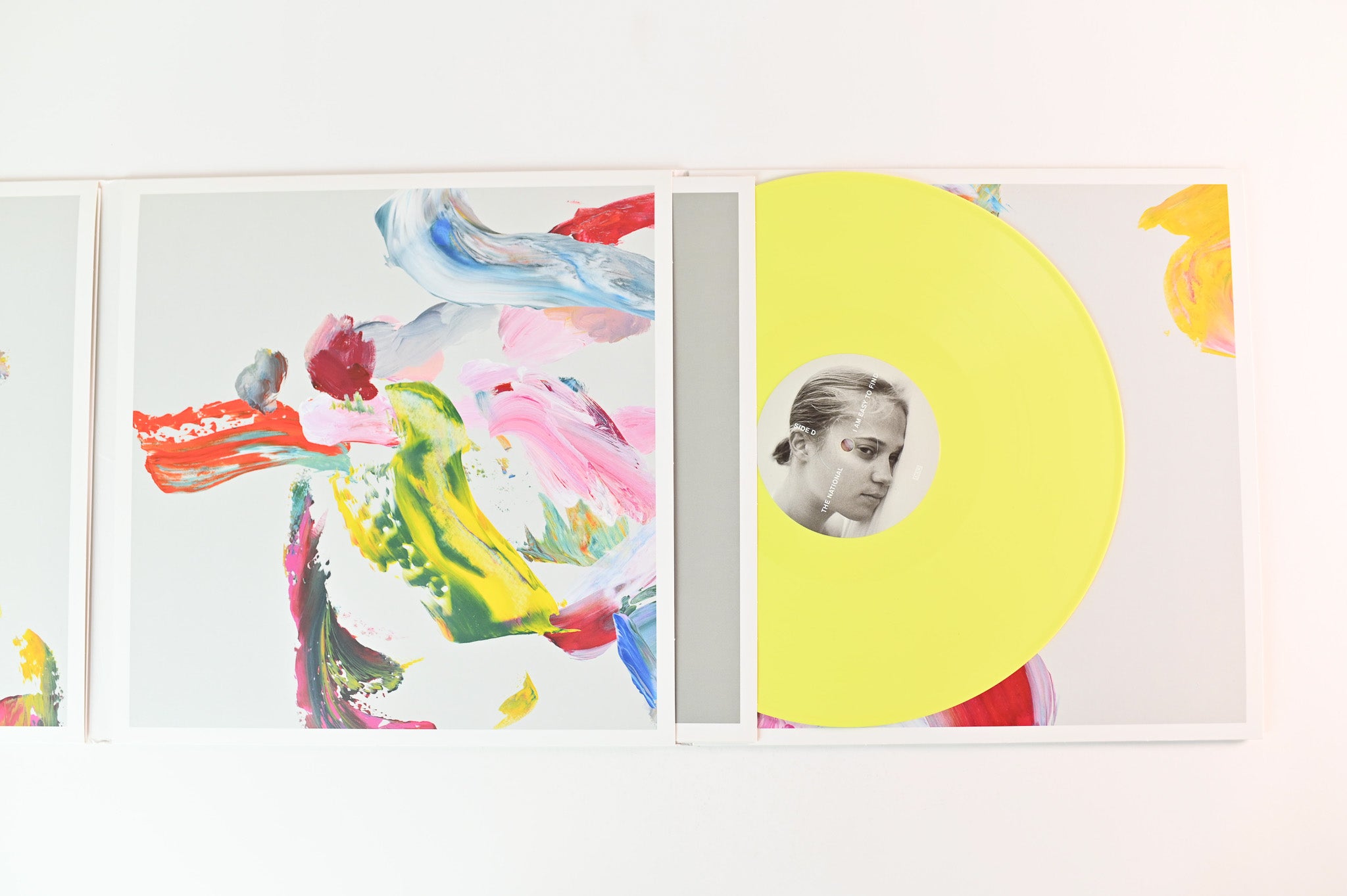 The National - I Am Easy To Find on 4AD - 3-lp Red/Yellow/Grey Vinyl