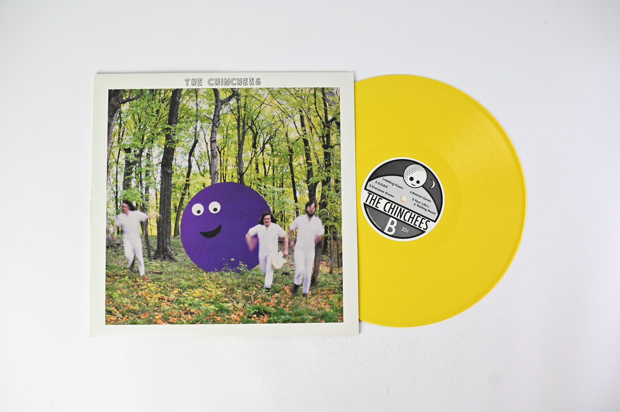 The Chinchees - The Chinchees on Dirt Cult Records - Yellow Vinyl