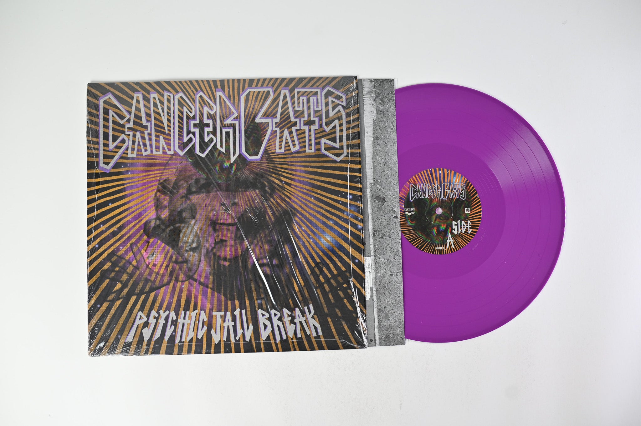 Cancer Bats - Psychic Jail Break on Bat Skull Records / New Damage Records - Purple Vinyl