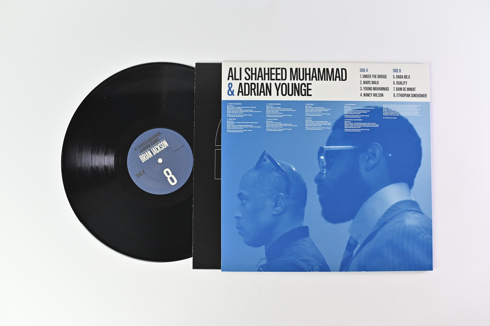 Brian Jackson / Ali Shaheed Muhammad & Adrian Younge – Jazz Is Dead 8 on Jazz Is Dead