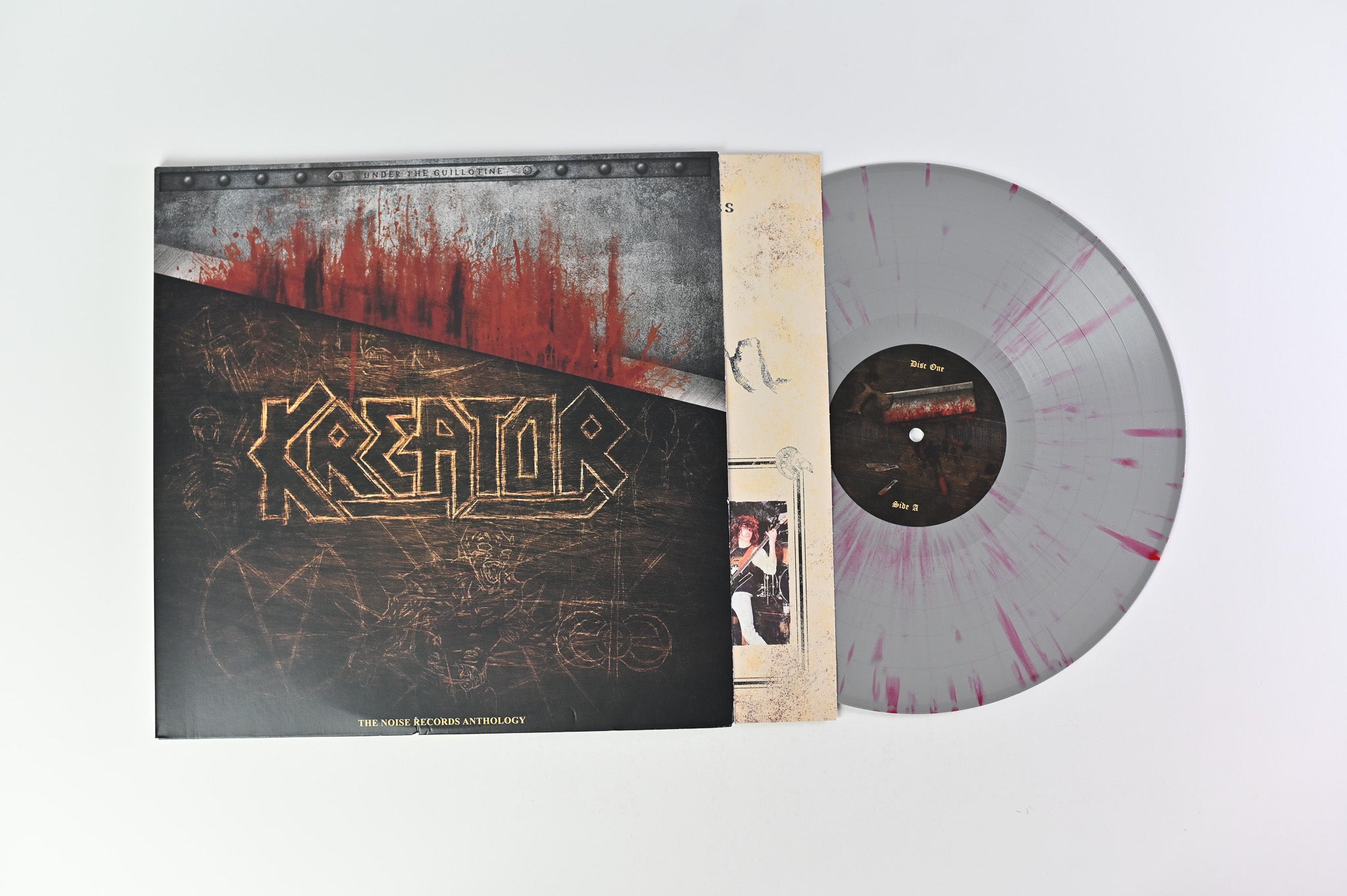 Kreator - Under The Guillotine - The Noise Records Anthology on BMG/Noise - Grey/Red Splatter