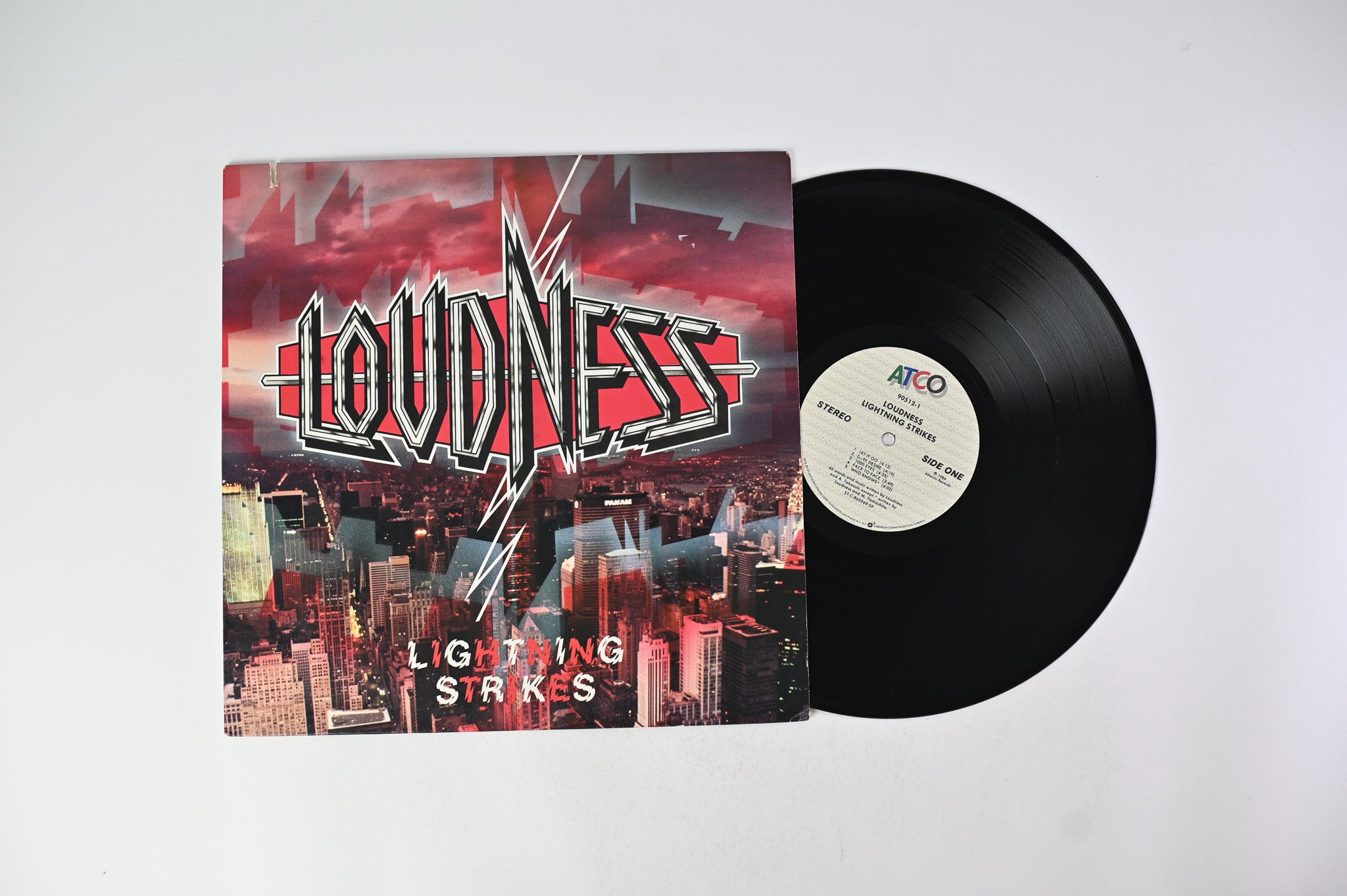 Loudness - Lightning Strikes on ATCO Records