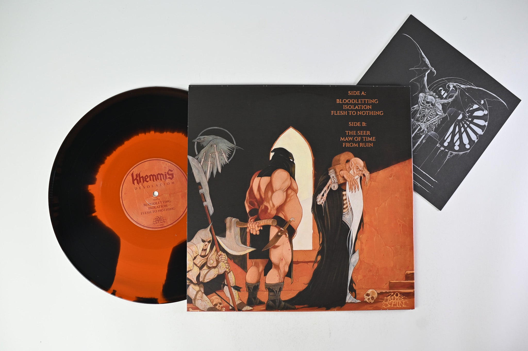 Khemmis - Desolation on 20 Buck Spin - Orange / Black Vinyl