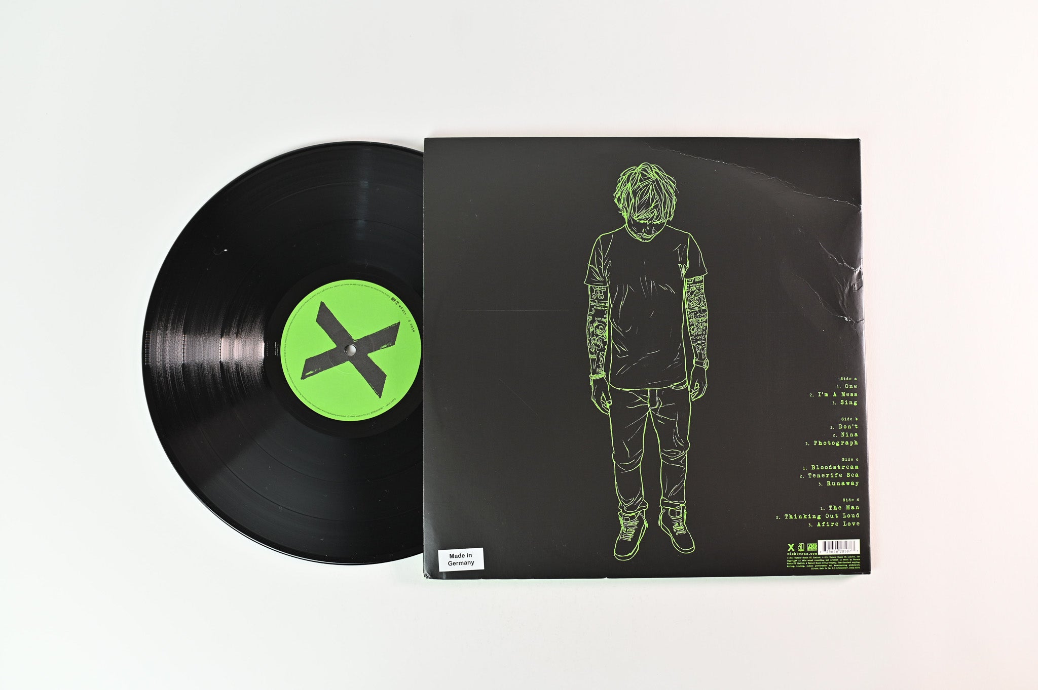 Ed Sheeran - X on Asylum 12" 45 RPM