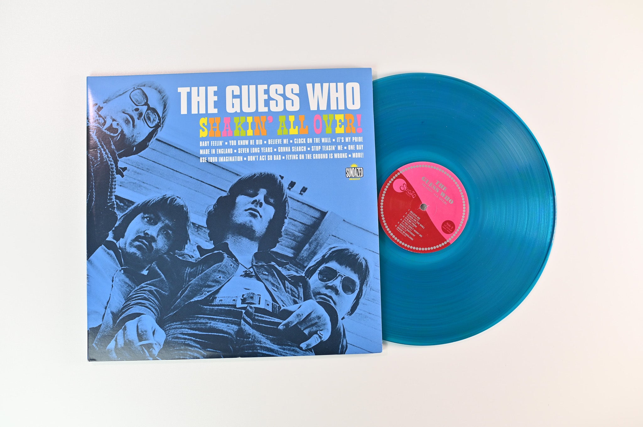 The Guess Who - Shakin' All Over on Sundazed Blue Vinyl