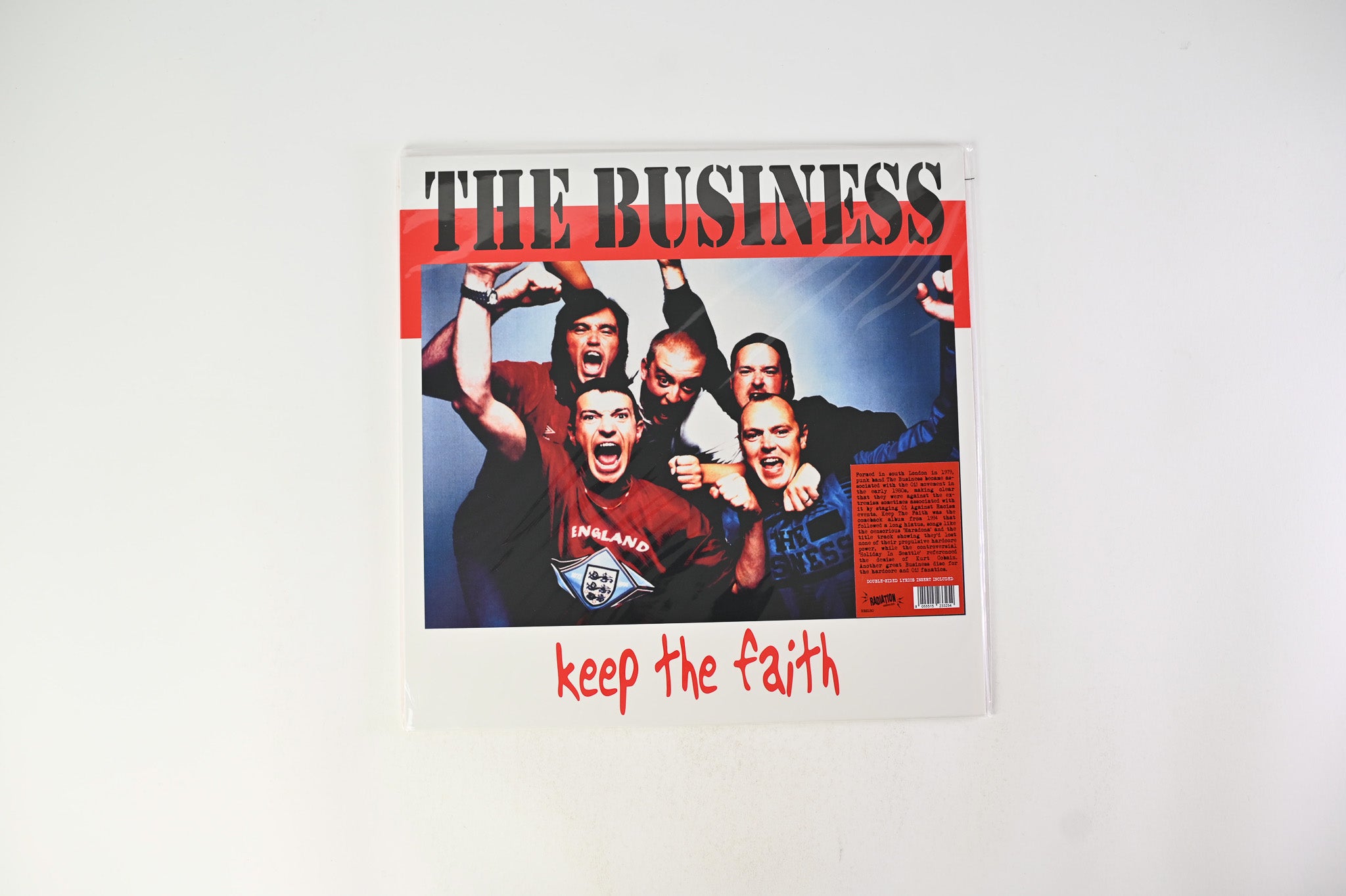 The Business - Keep The Faith on Radiation Reissues