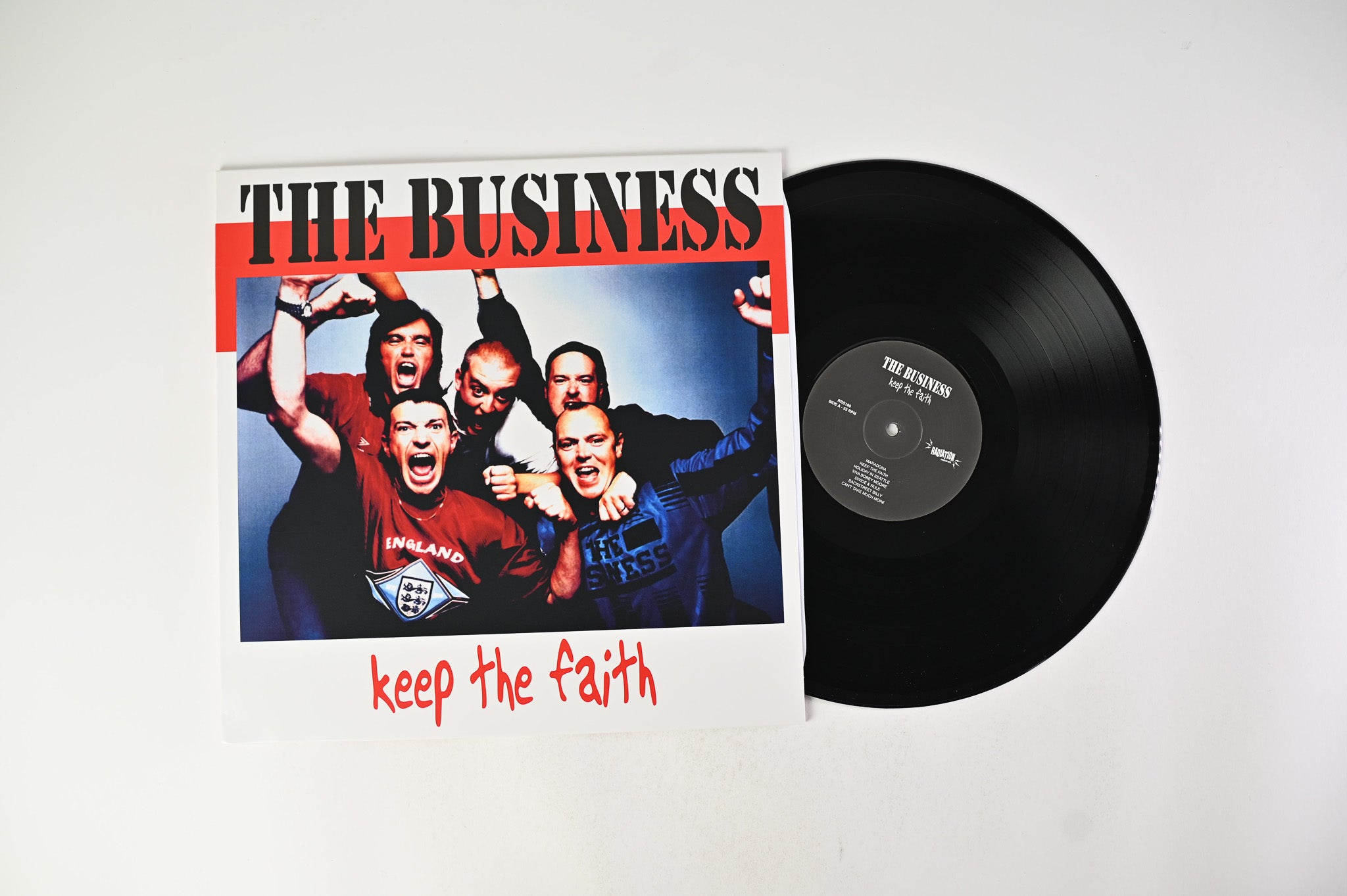 The Business - Keep The Faith on Radiation Reissues