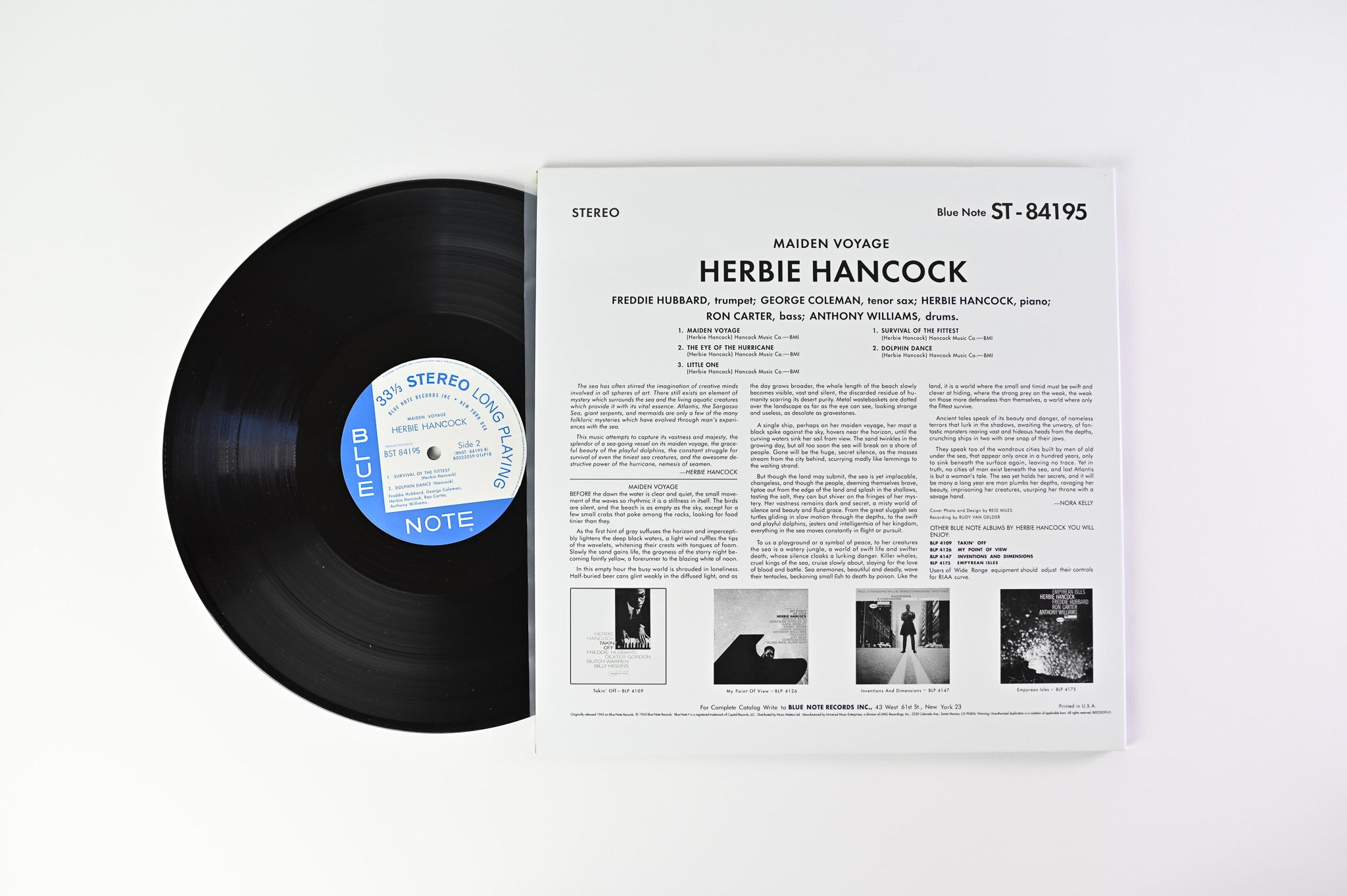 Herbie retailer Hancock Maiden Voyage Vinyl LP