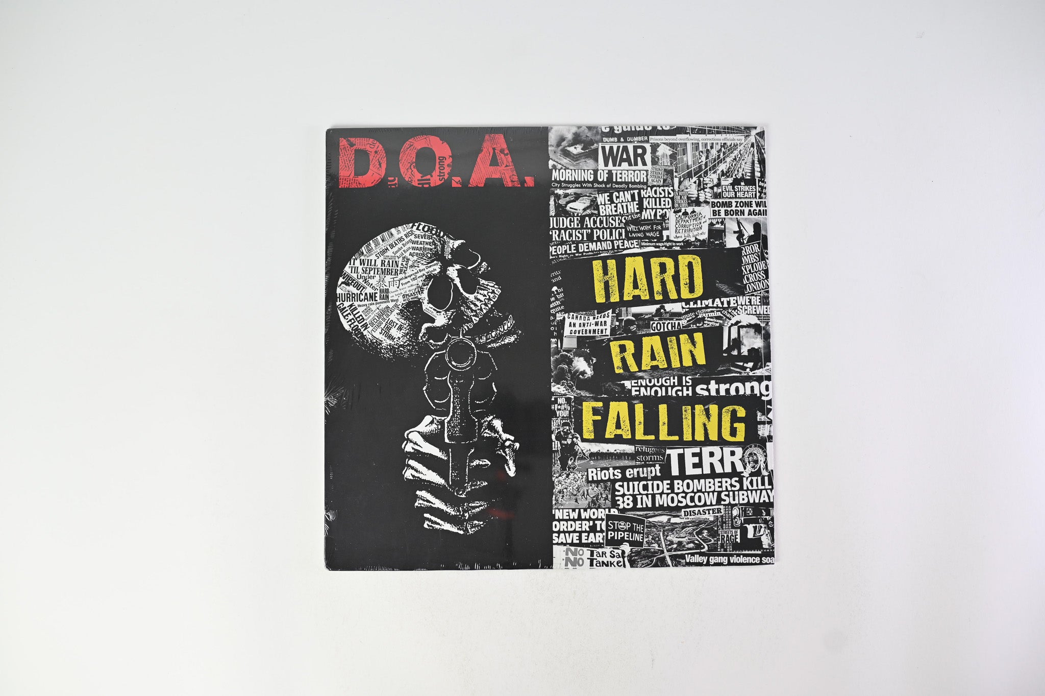 D.O.A. - Hard Rain Falling on Sudden Death Records - Sealed