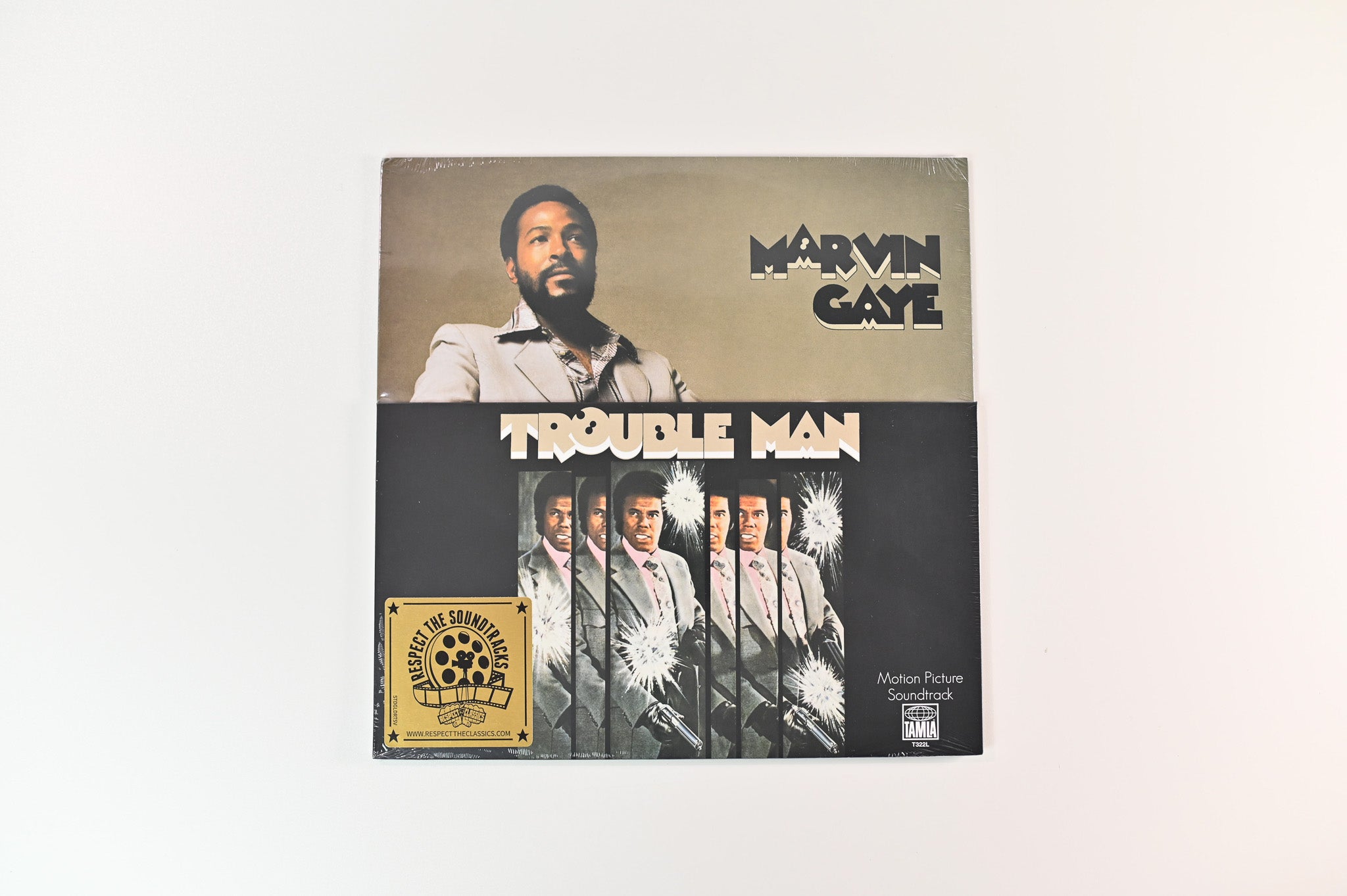 Marvin Gaye - Trouble Man on Tamla Reissue Sealed