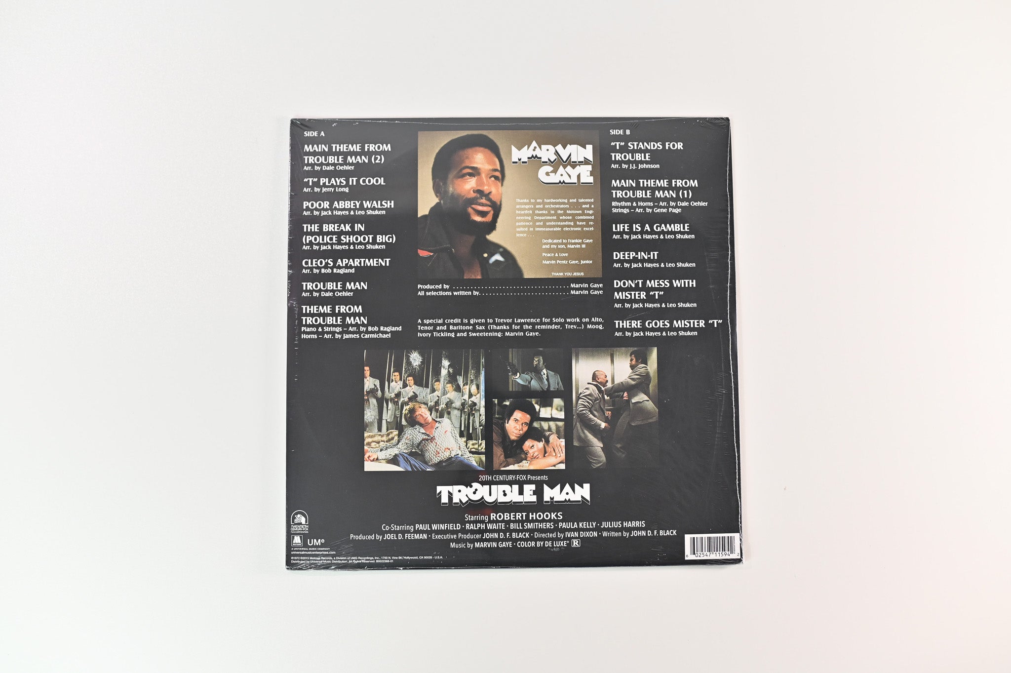 Marvin Gaye - Trouble Man on Tamla Reissue Sealed