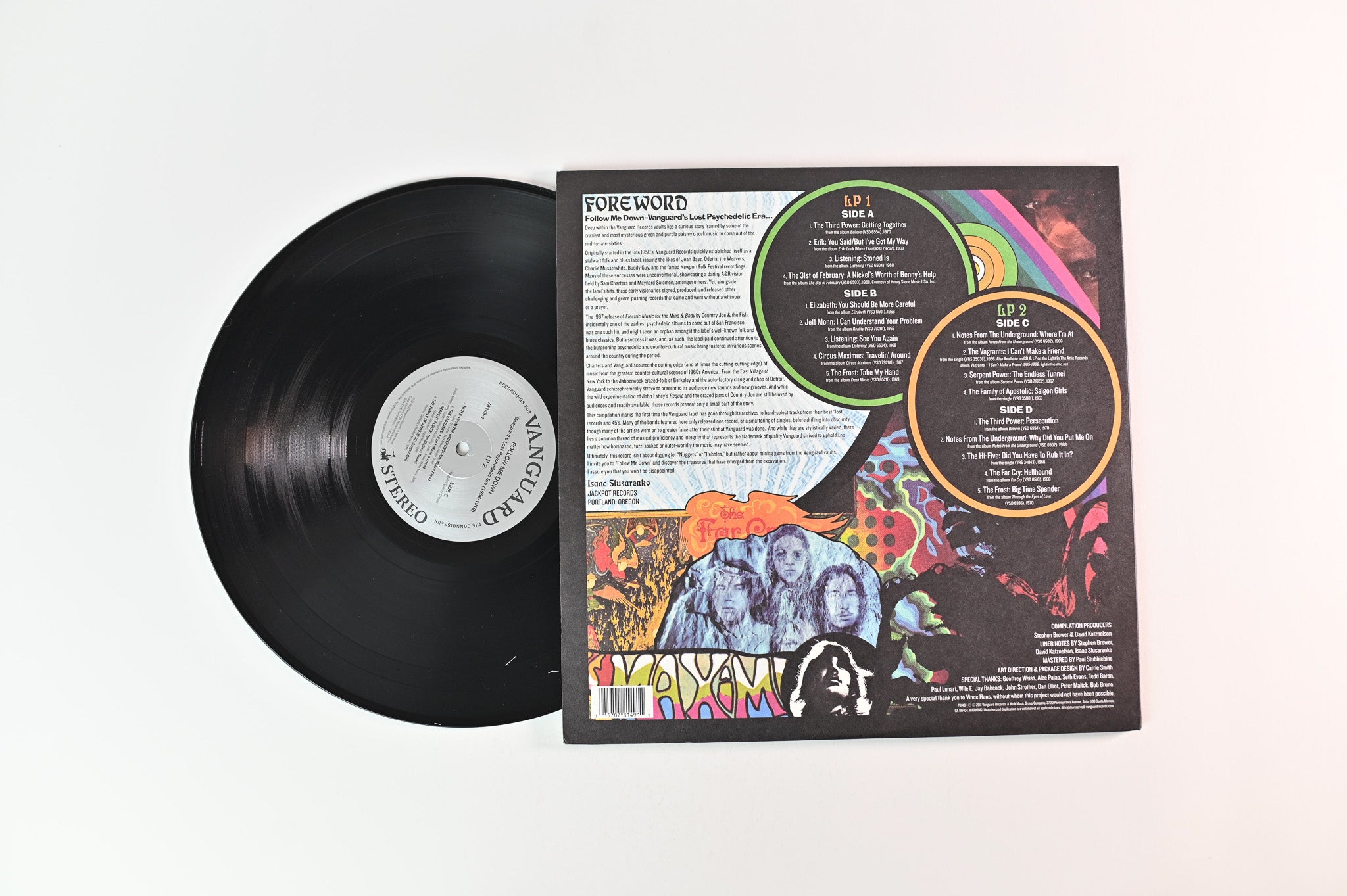 Various - Follow Me Down – Vanguard's Lost Psychedelic Era (1966-1970) on Vanguard RSD 2011 Pressing