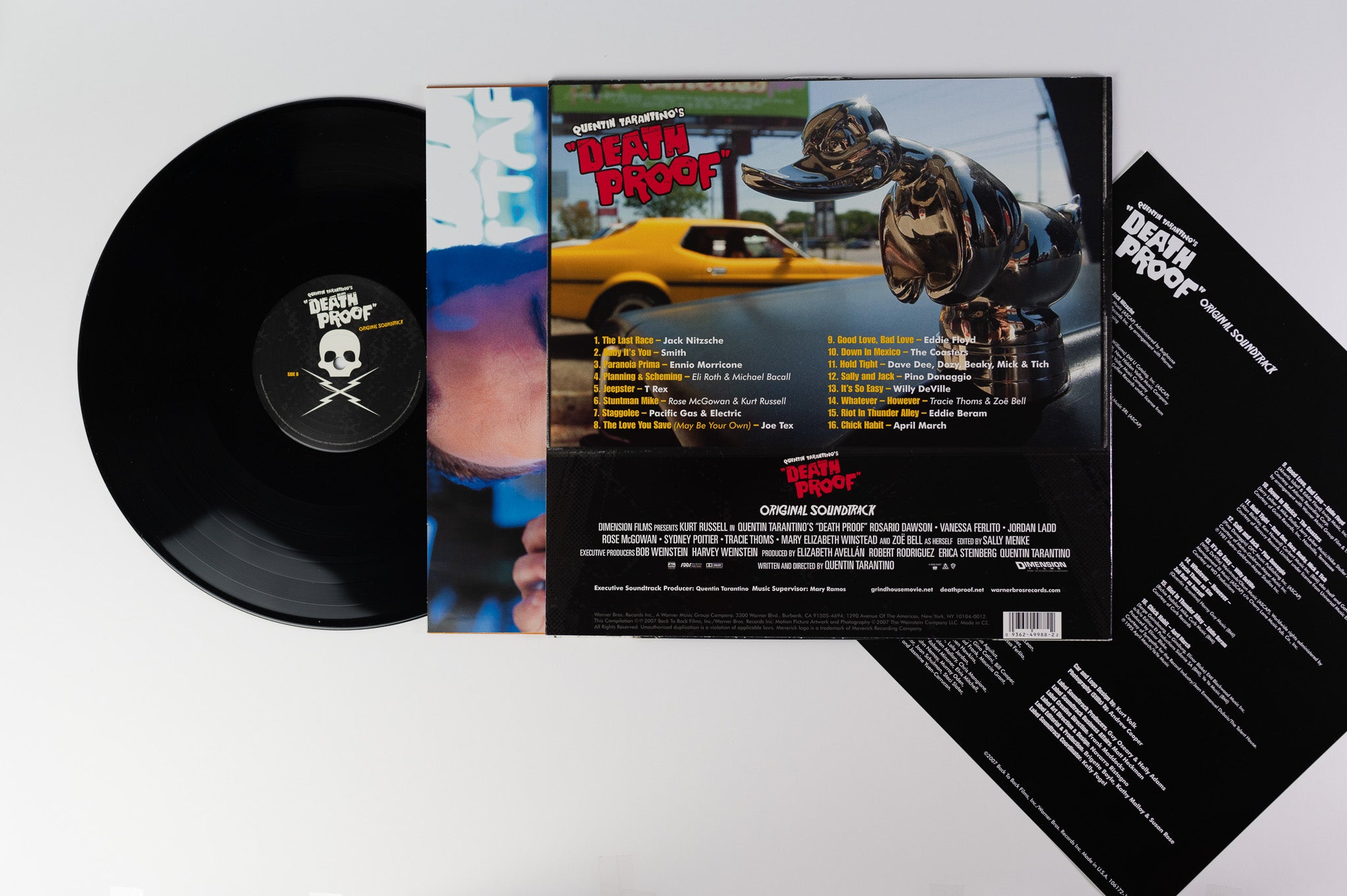 Various - Quentin Tarantino's "Death Proof" (Original Soundtrack) on A Band Apart Reissue