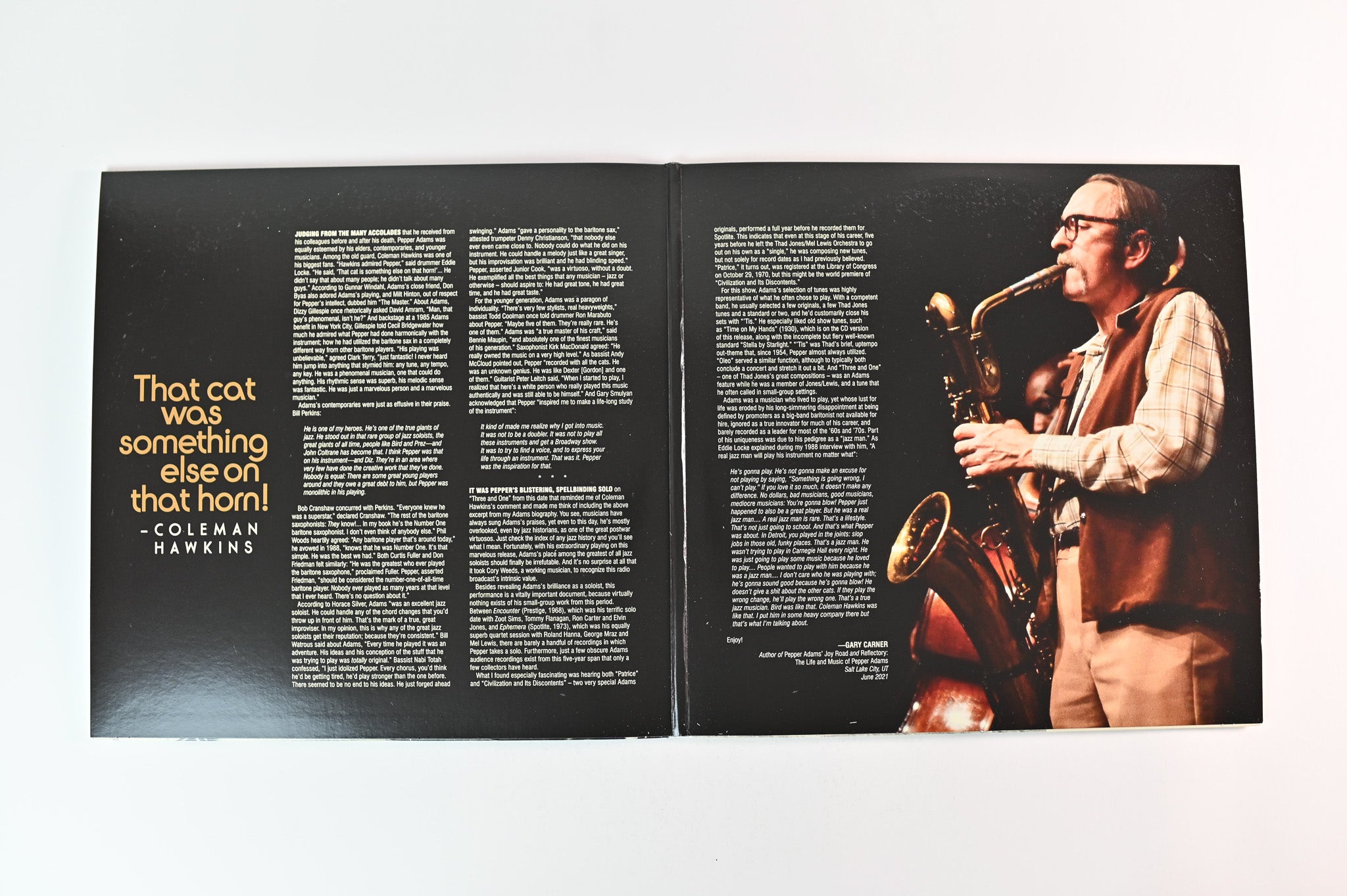 Pepper Adams - Live At Room At The Top on Reel To Real RSD Ltd.