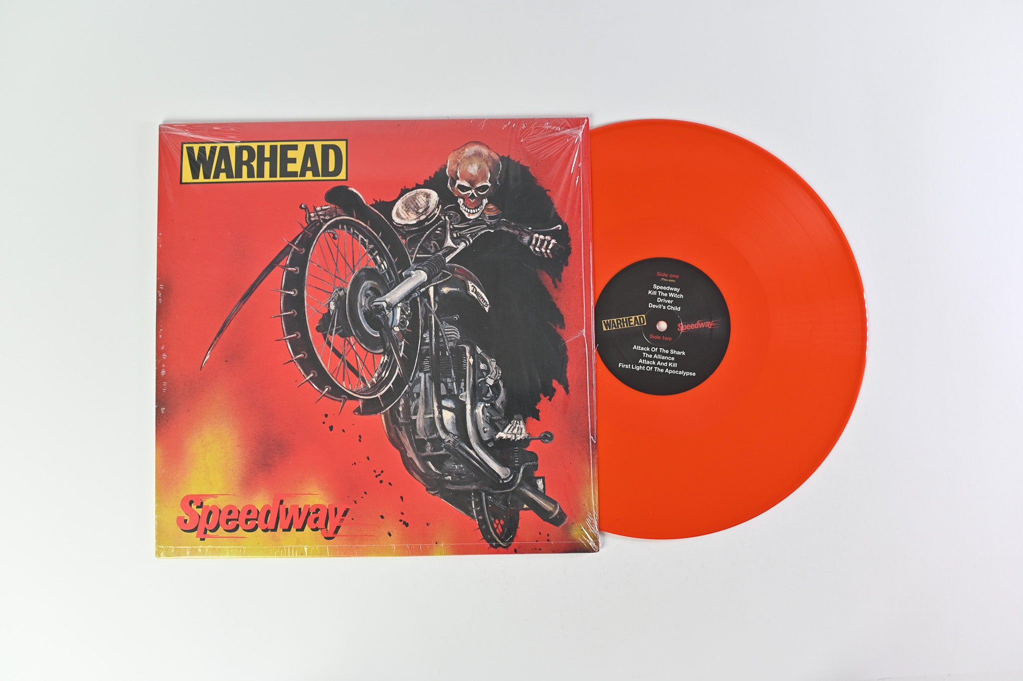 Warhead - Speedway on Vinyl Invasion Orange Vinyl Reissue