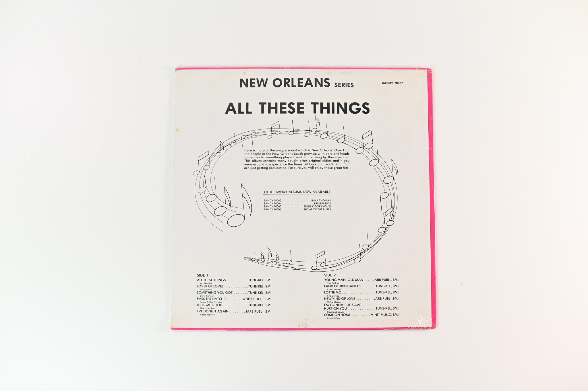 Various - All These Things  on Bandy Sealed