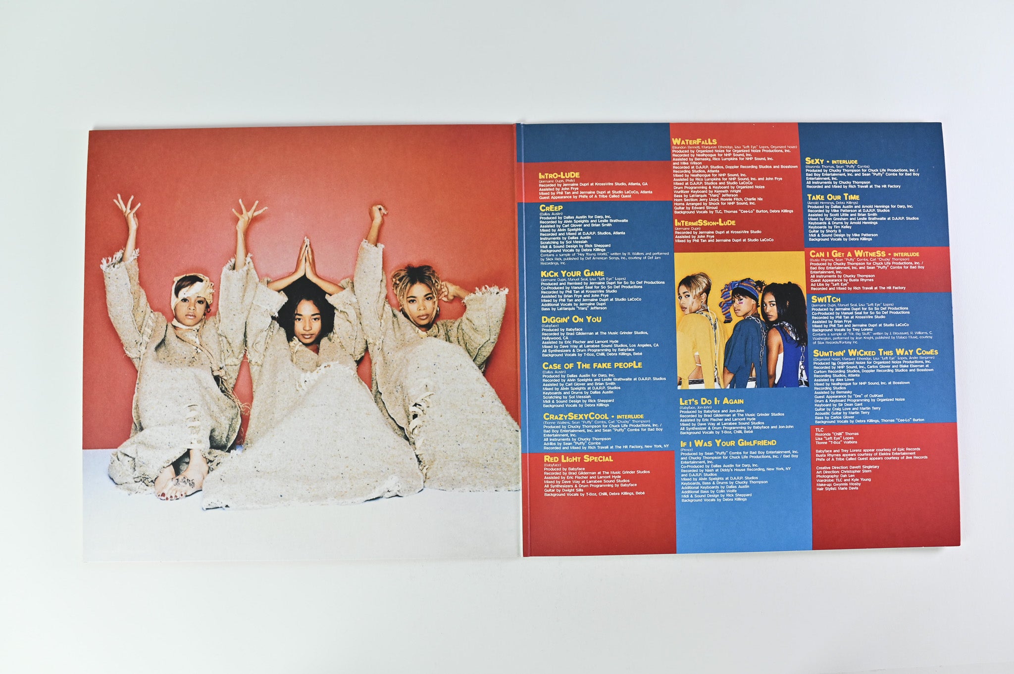 TLC - CrazySexyCool on LaFace Vinyl Me Please Ltd Numbered Red & White Reissue