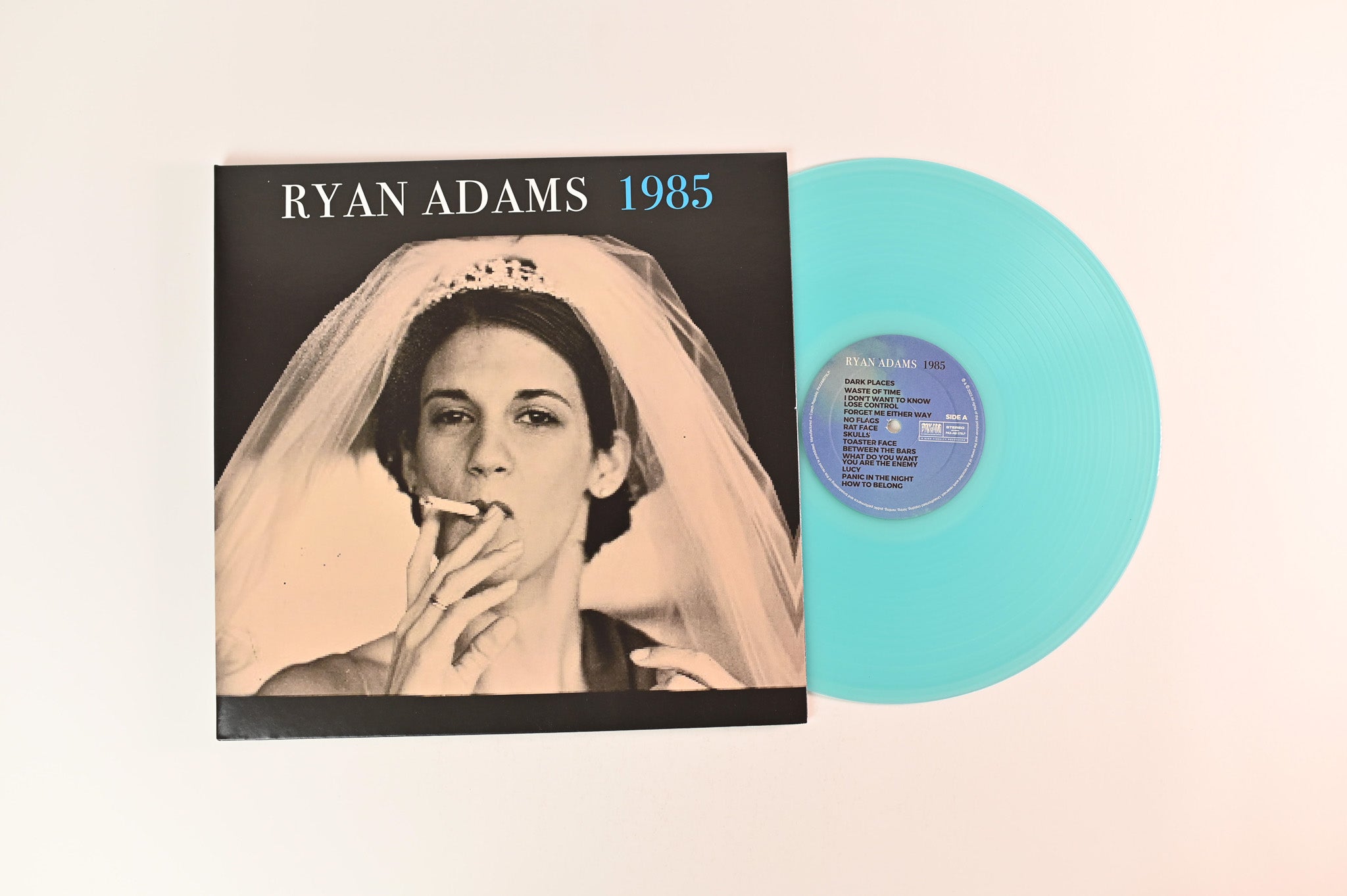 Ryan Adams - 1985 on Pax Americana Record Company Turquoise Translucent Vinyl