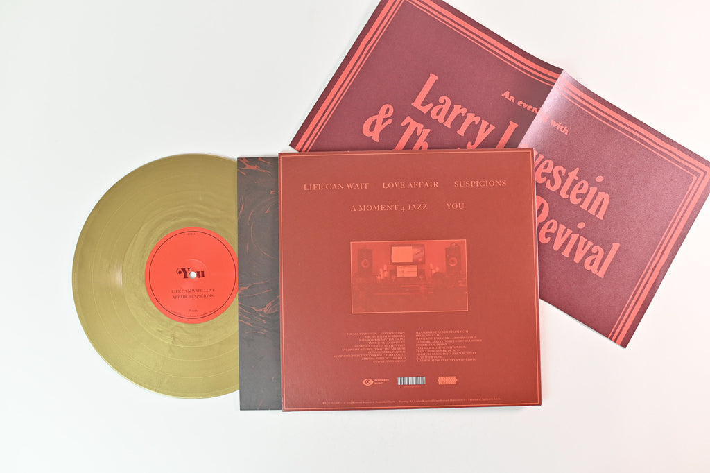 LARRY LOVESTEIN & THE online VELVET REVIVAL - You Bonus Edition Clear Pink Smoke Vinyl