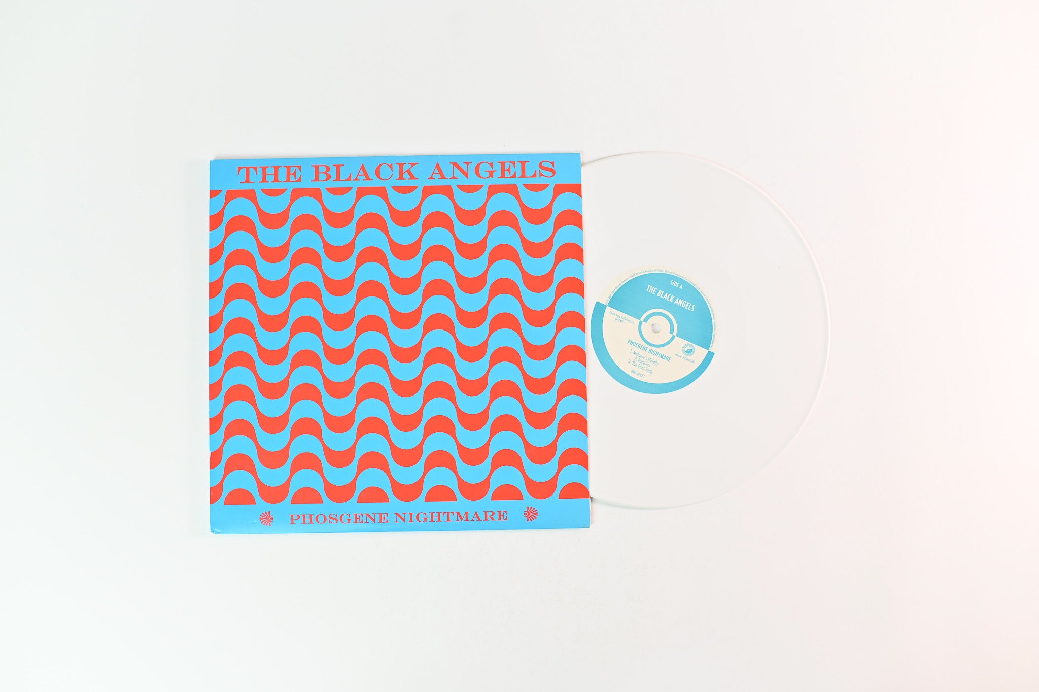 The Black Angels - Phosgene Nightmare EP on Blue Horizon Ltd. White Vinyl