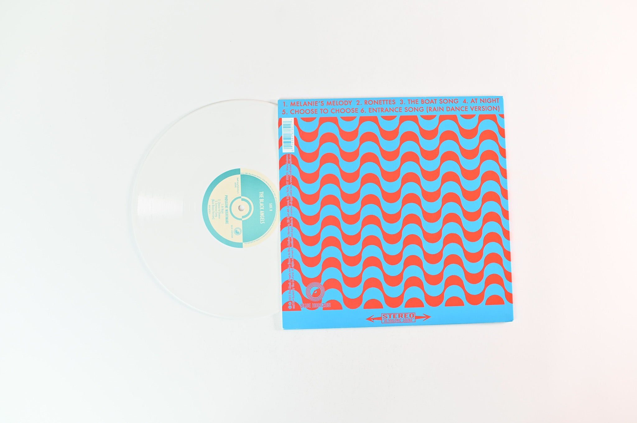 The Black Angels - Phosgene Nightmare EP on Blue Horizon Ltd. White Vinyl