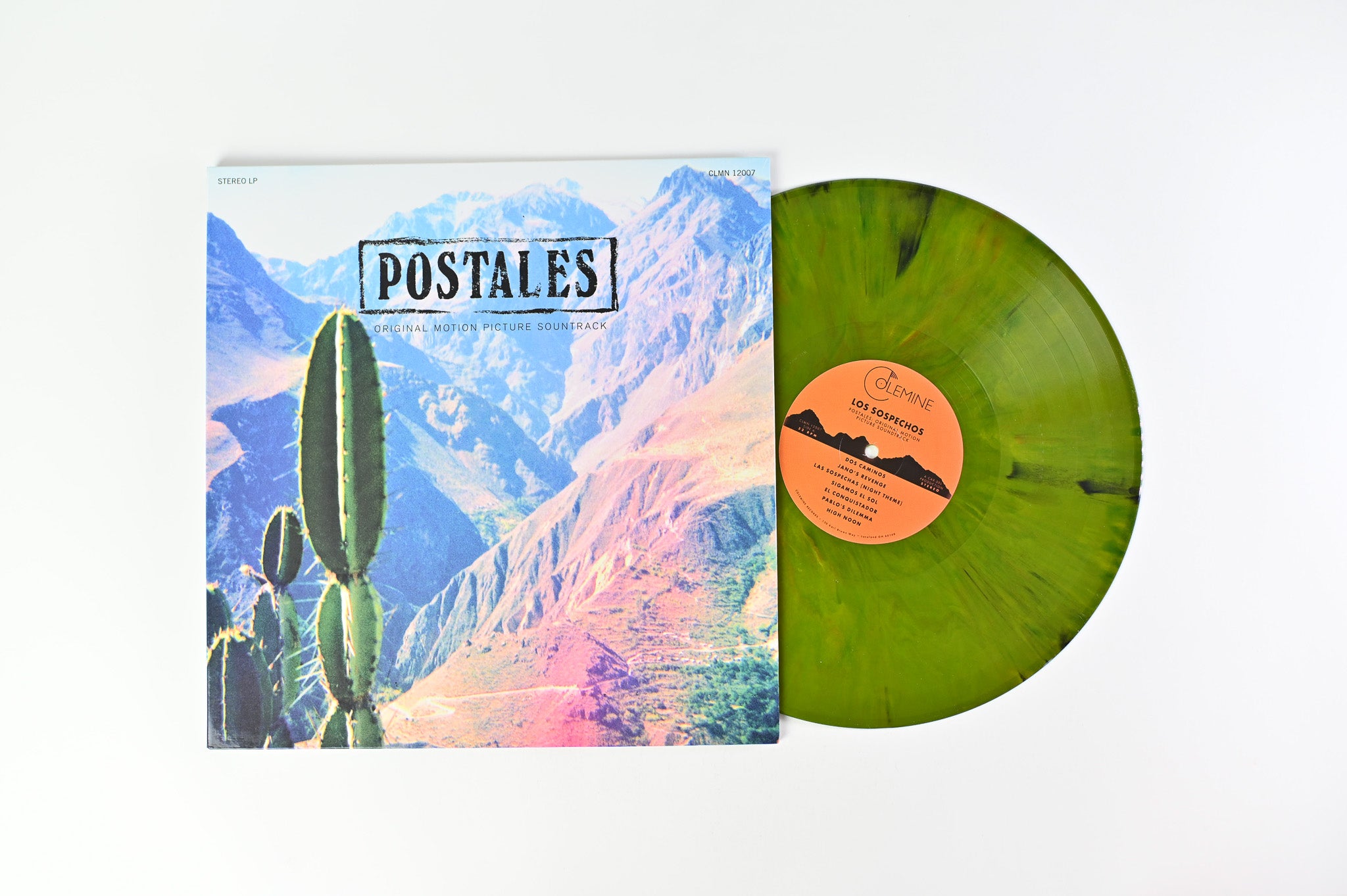 Various - Postales: The Original Motion Picture Soundtrack on Colemine RSD 2018 Ltd Numbered Green Splatter Reissue