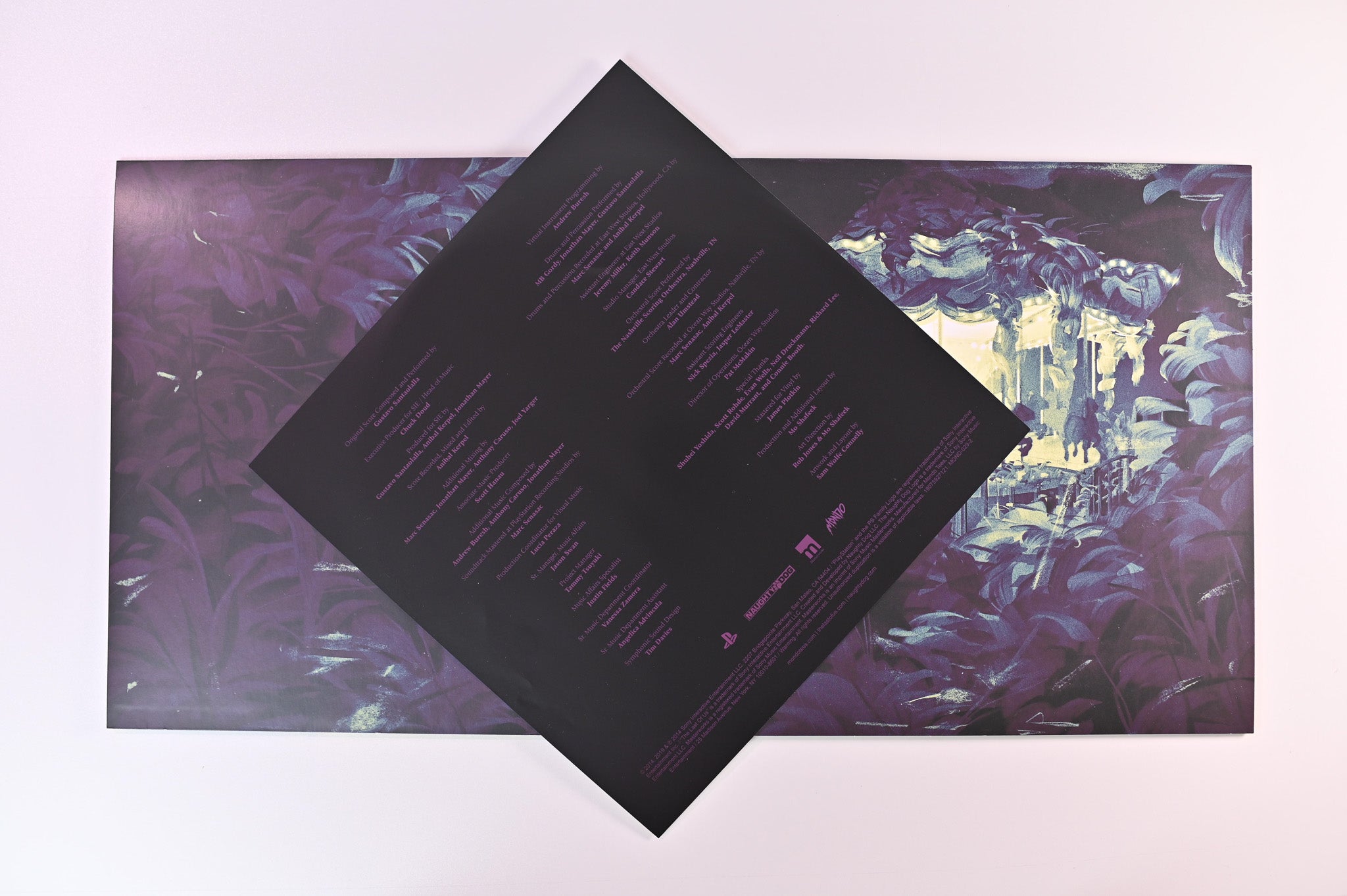 Gustavo Santaolalla - The Last Of Us (Original Score - Volume II) on Mondo Ltd Clear & Purple With Green Splatter