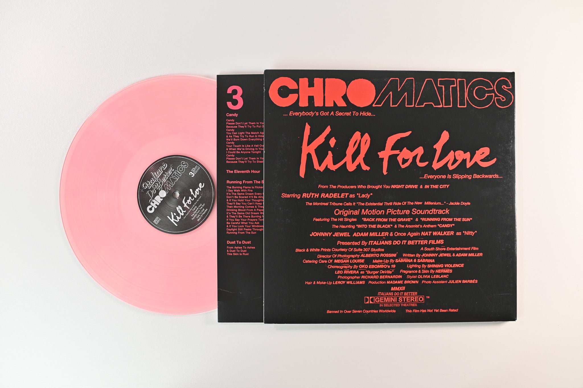 Chromatics - Kill For Love on Italians Do It Better Pink Champagne Reissue