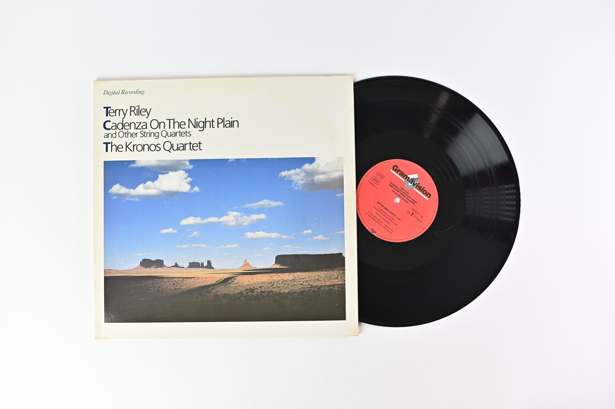 Terry Riley - Cadenza On The Night Plain And Other String Quartets on Gramavision