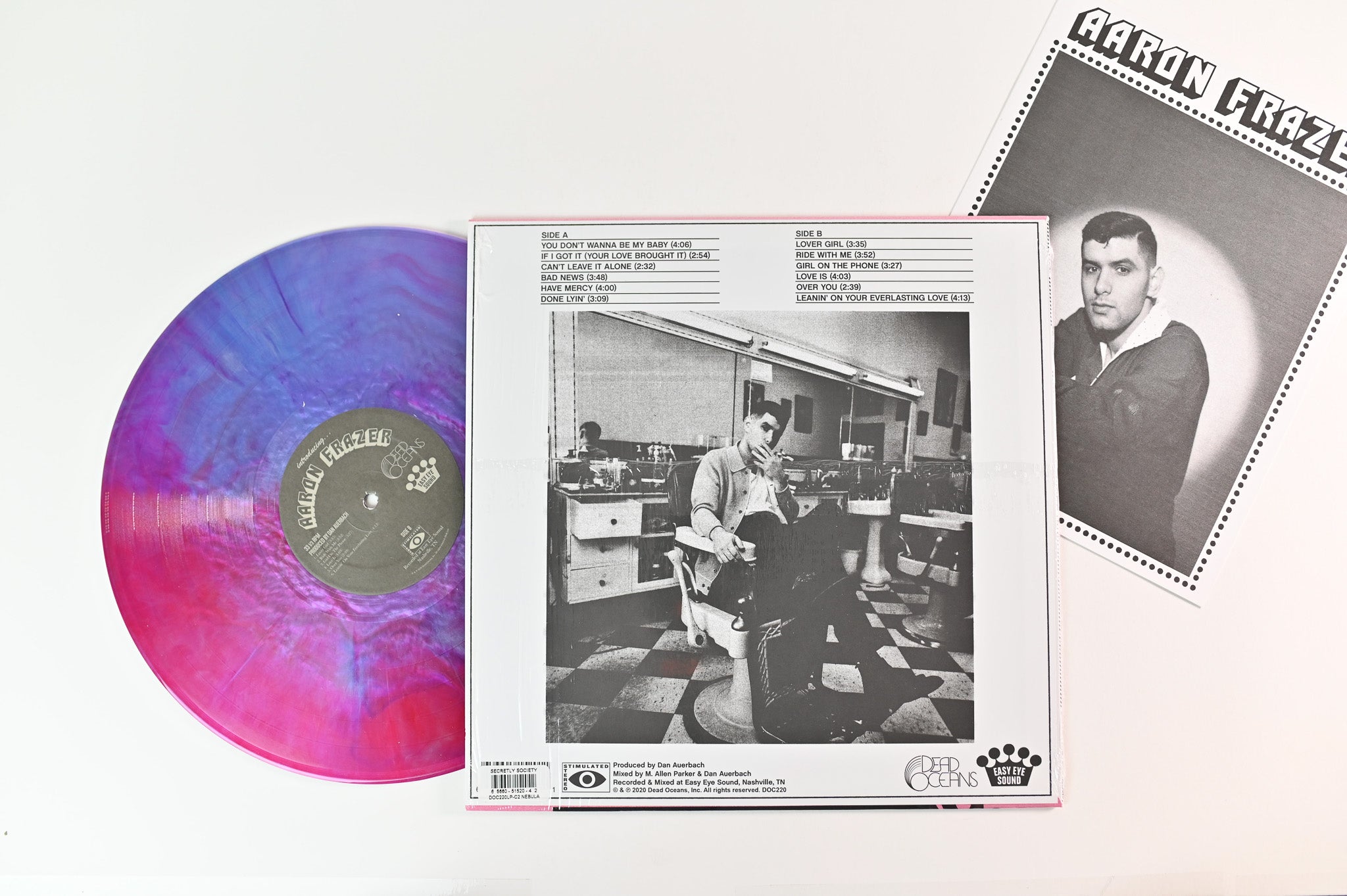 Aaron Frazer - Introducing... on Easy Eye Sound Purple & Blue Nebula Vinyl