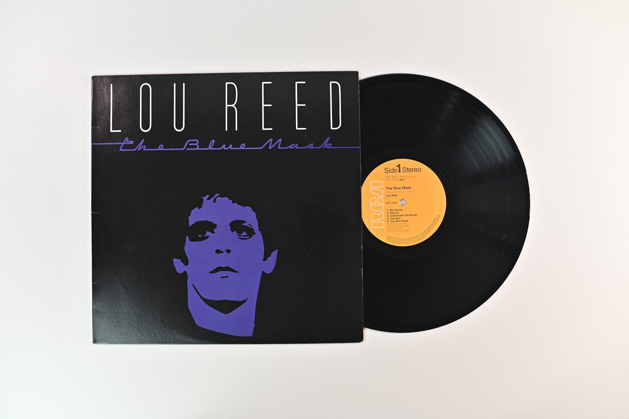 Lou Reed - The Blue Mask on RCA - Japanese pressing