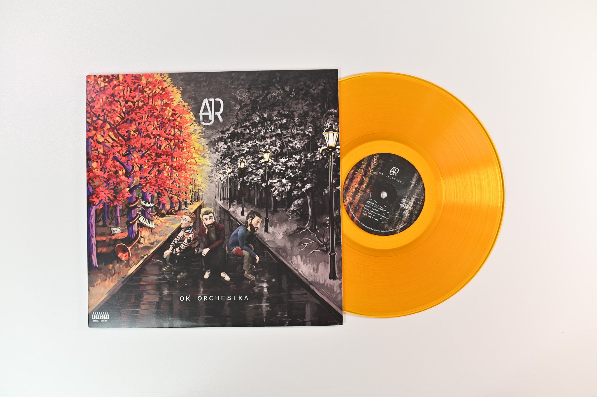 AJR - OK Orchestra on BMG Orange Vinyl