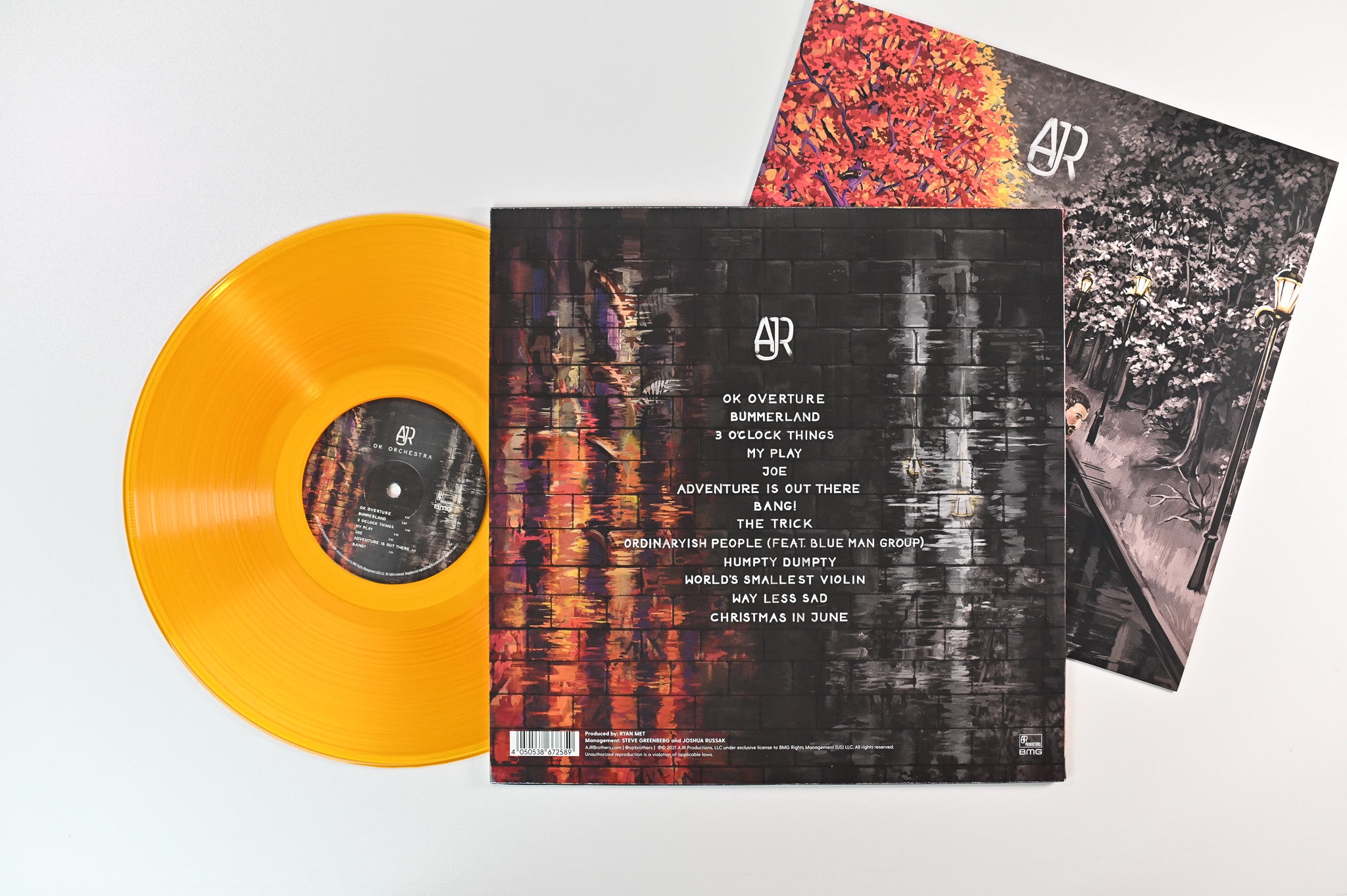 AJR - OK Orchestra on BMG Orange Vinyl