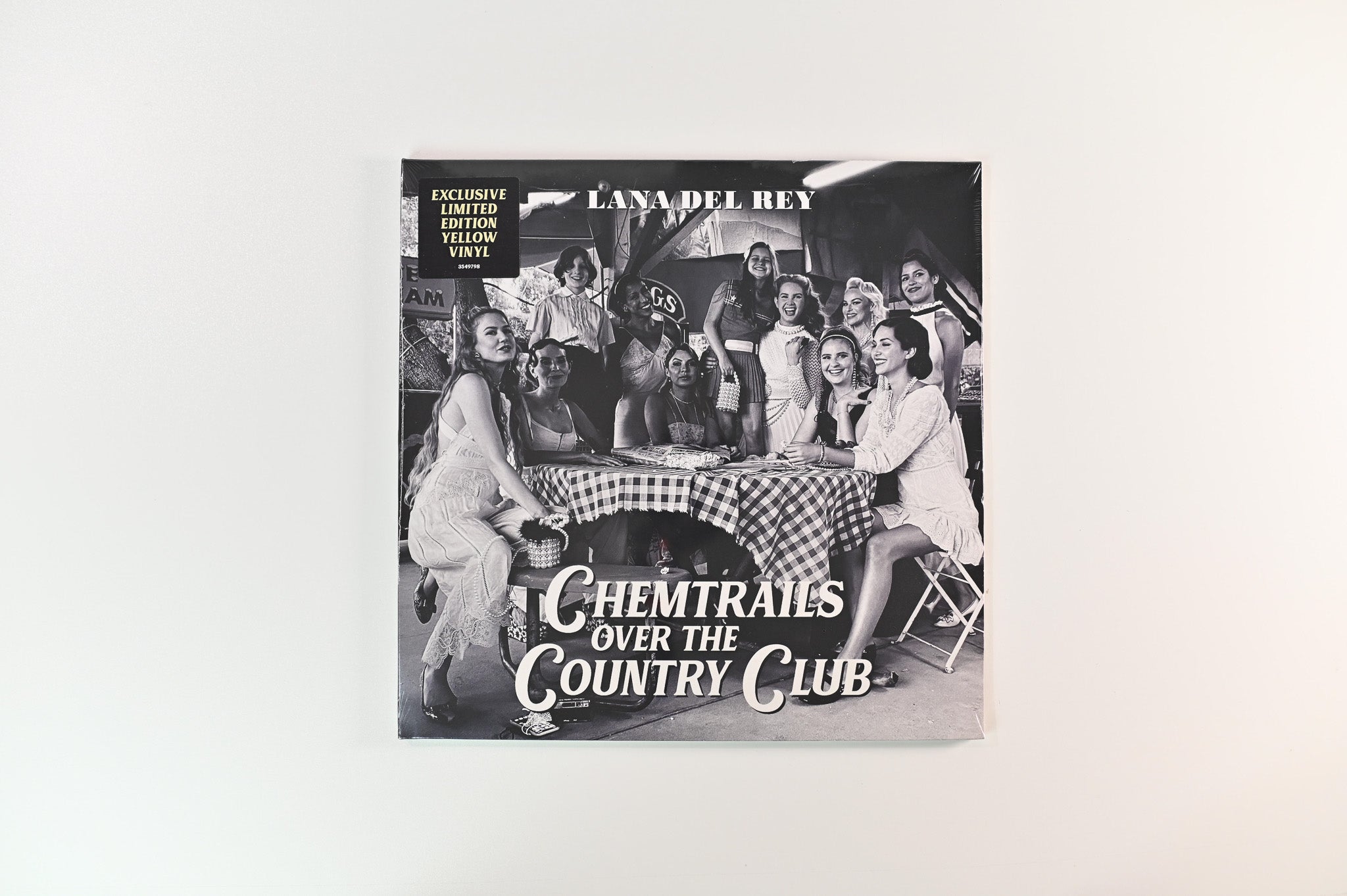 Lana Del Rey - Chemtrails Over The Country Club on Polydor Ltd Yellow Vinyl Sealed