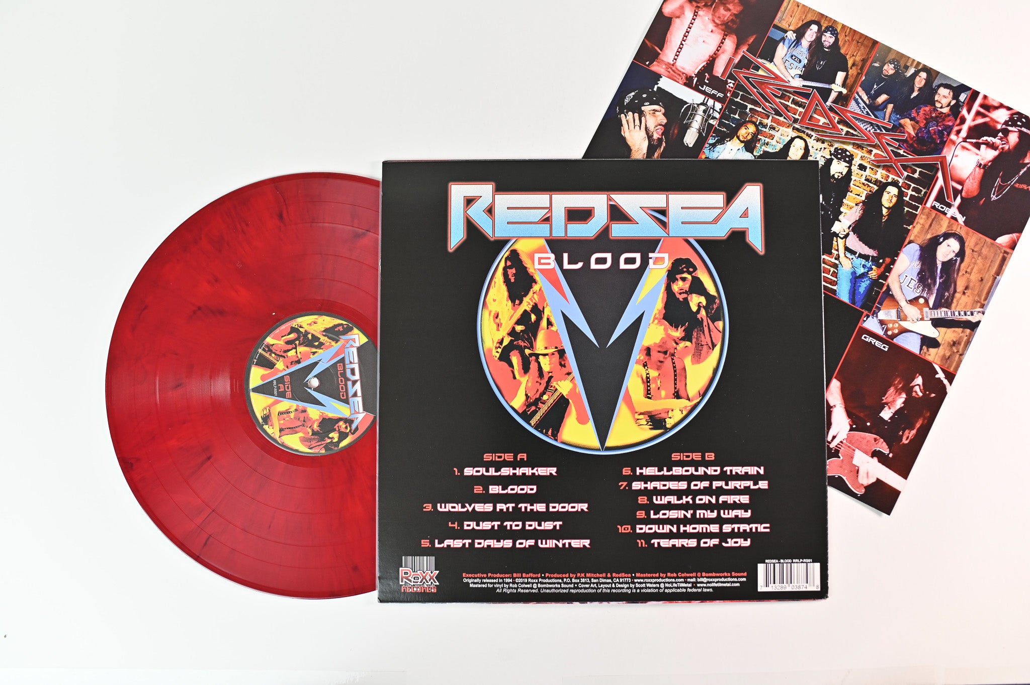 Red Sea - Blood on Roxx Records Red Vinyl