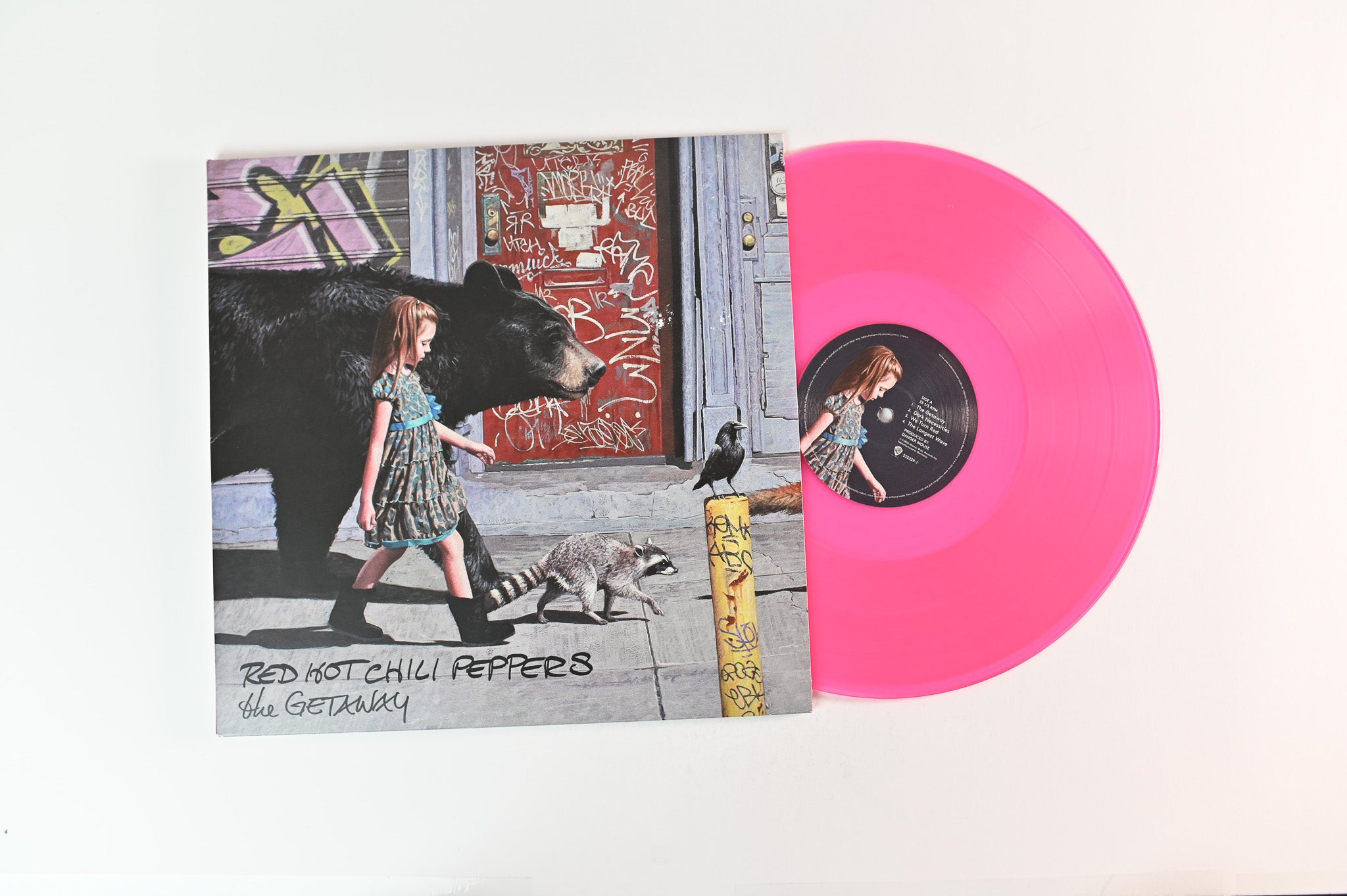 Red Hot Chili Peppers - The Getaway on Warner Bros Ltd Pink Translucent