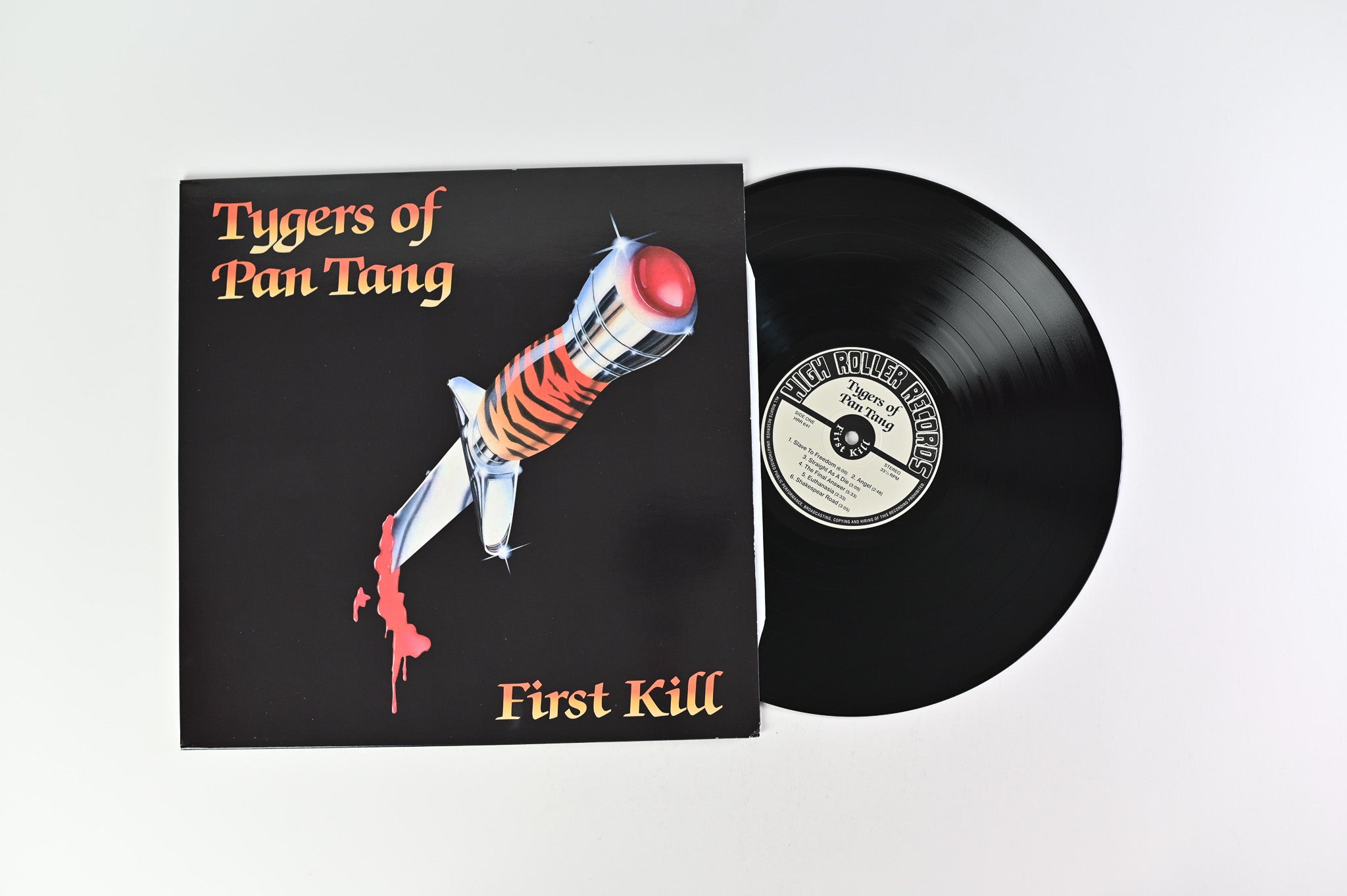 Tygers Of Pan Tang - First Kill on High Roller Reissue