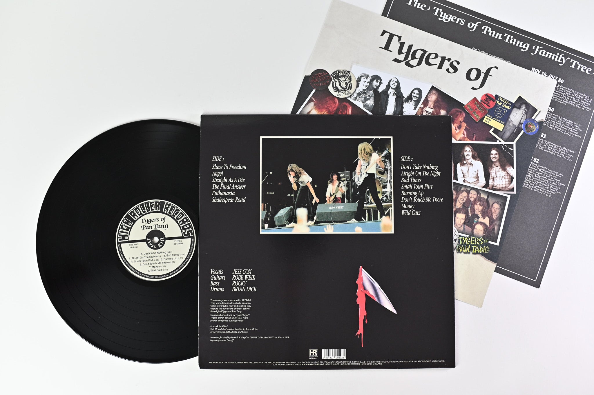 Tygers Of Pan Tang - First Kill on High Roller Reissue