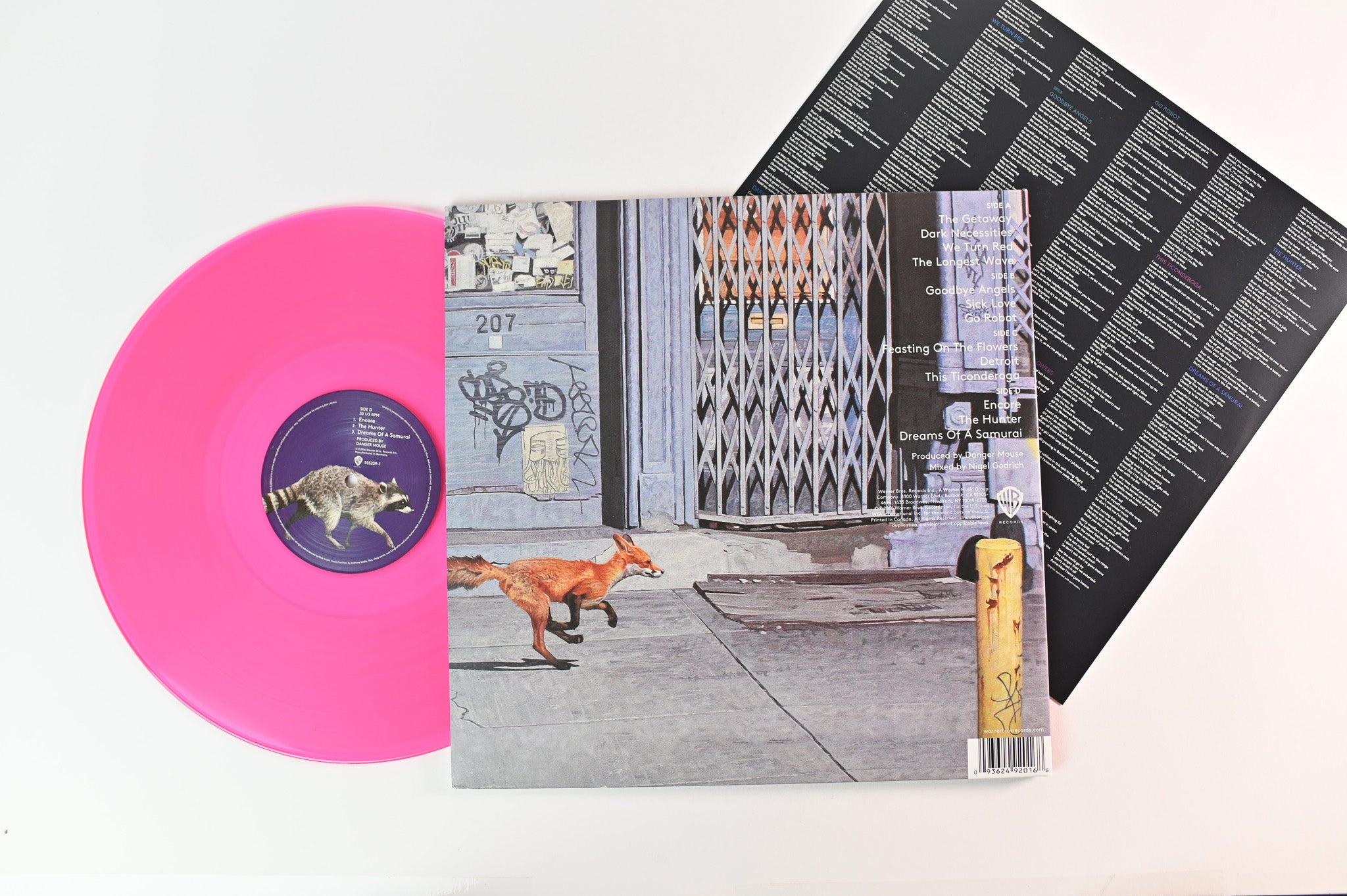 Red Hot Chili Peppers - The Getaway on Warner Bros Ltd Pink Translucent