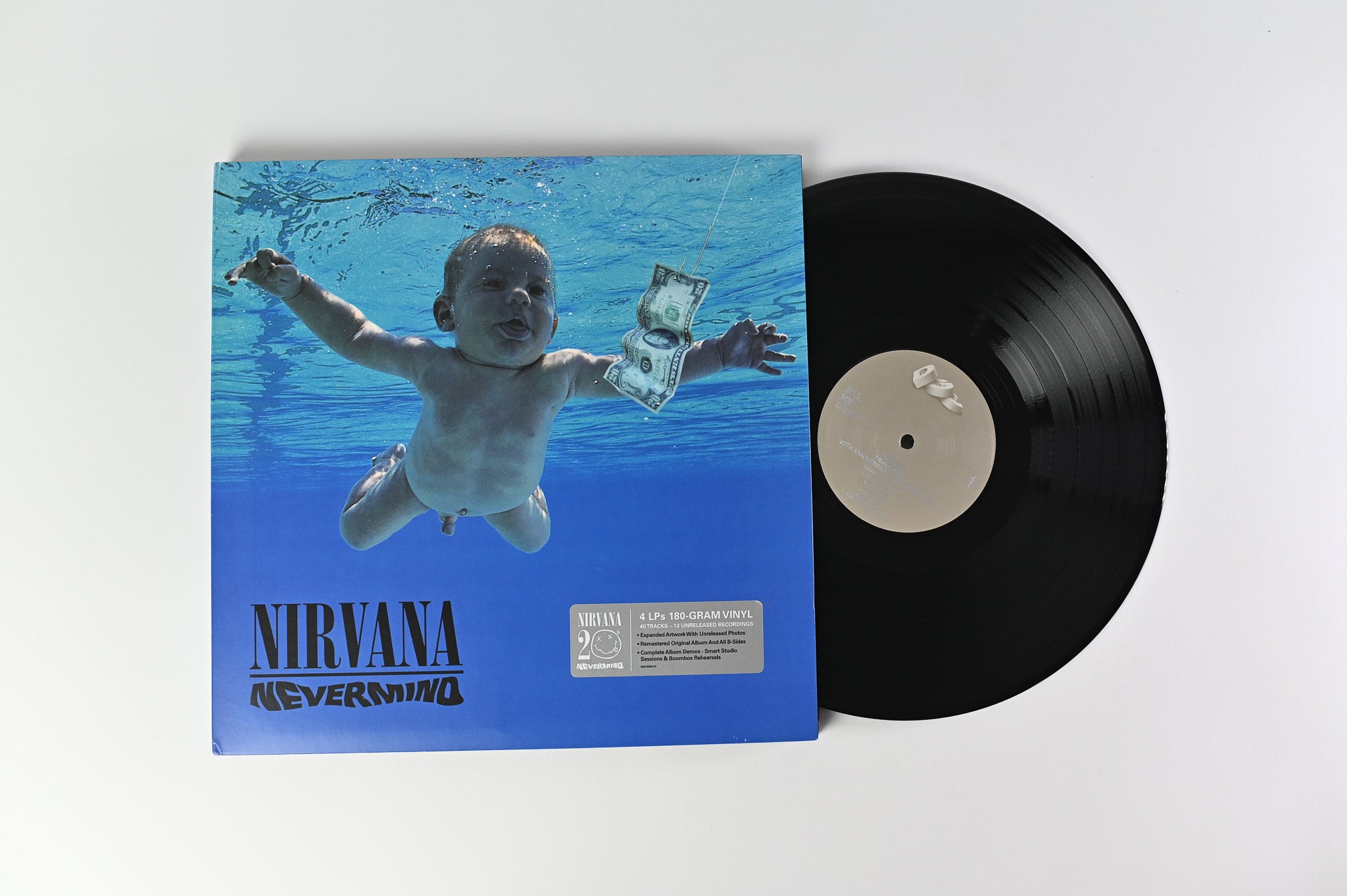 Nirvana - Nevermind on DGC Deluxe Double Gatefold Remastered Reissue